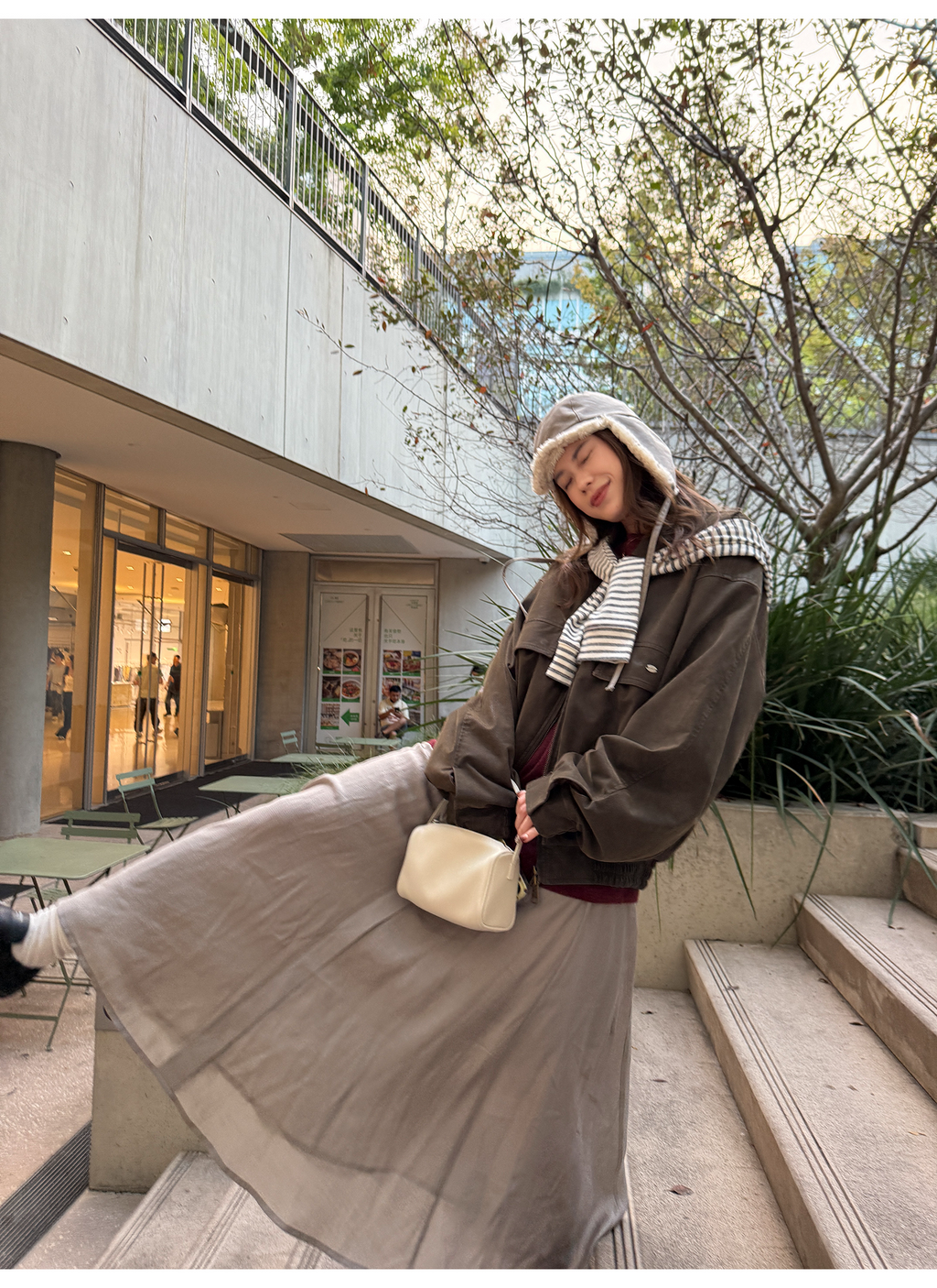 LelyMooch ふんわりチュールハイウエストスカート  LEM247