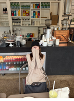 LelyMooch リネン混 ゆるニットトップス  LEM404