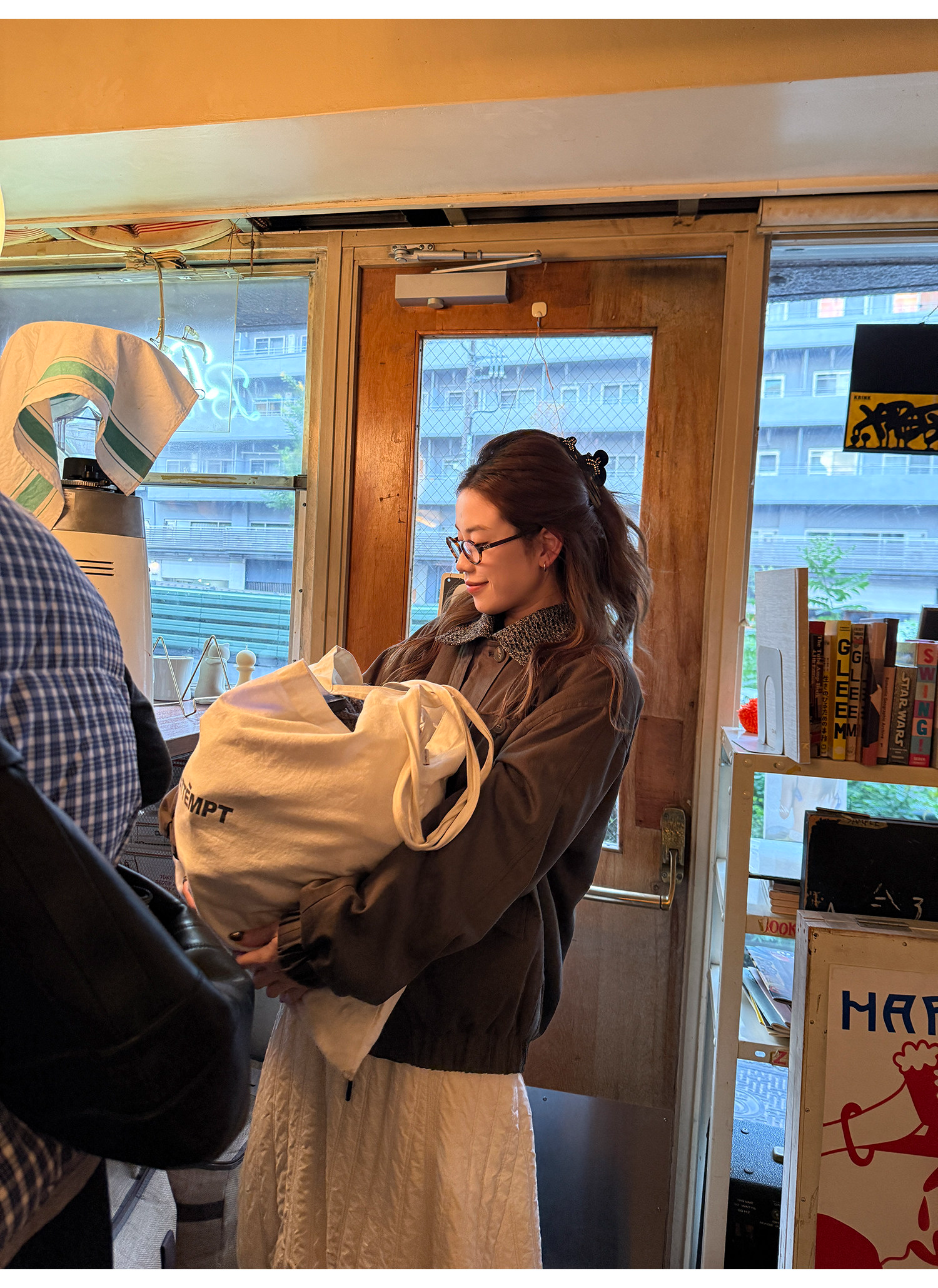 LelyMooch 2種類の襟を自由に切り替え・中綿ジャケット  LEM282