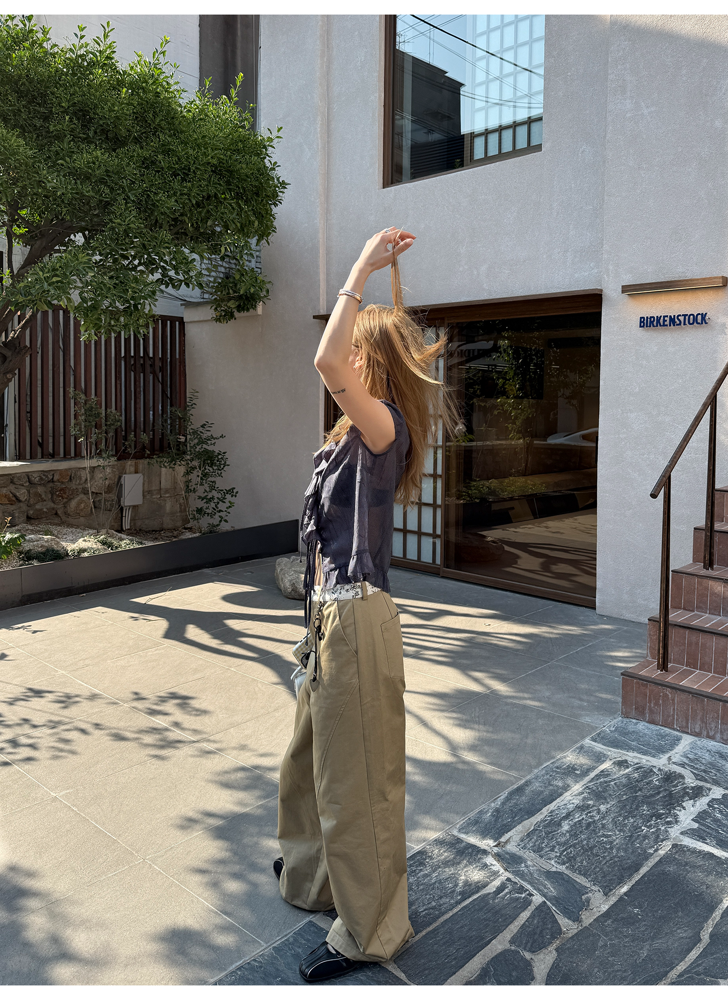 LelyMooch 黄金比カットチノパン  LEM174