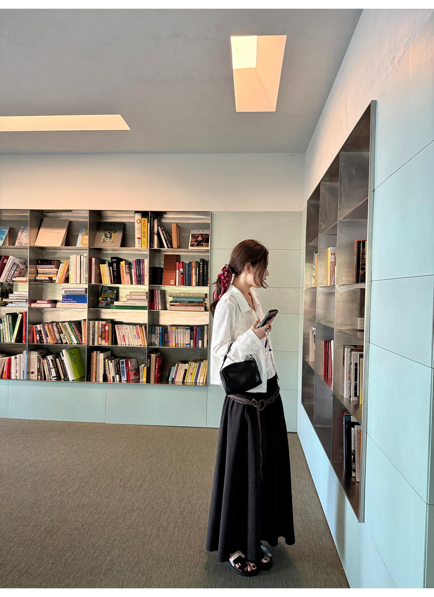 LelyMooch ニットカーデ＆レースキャミセット  LEM209