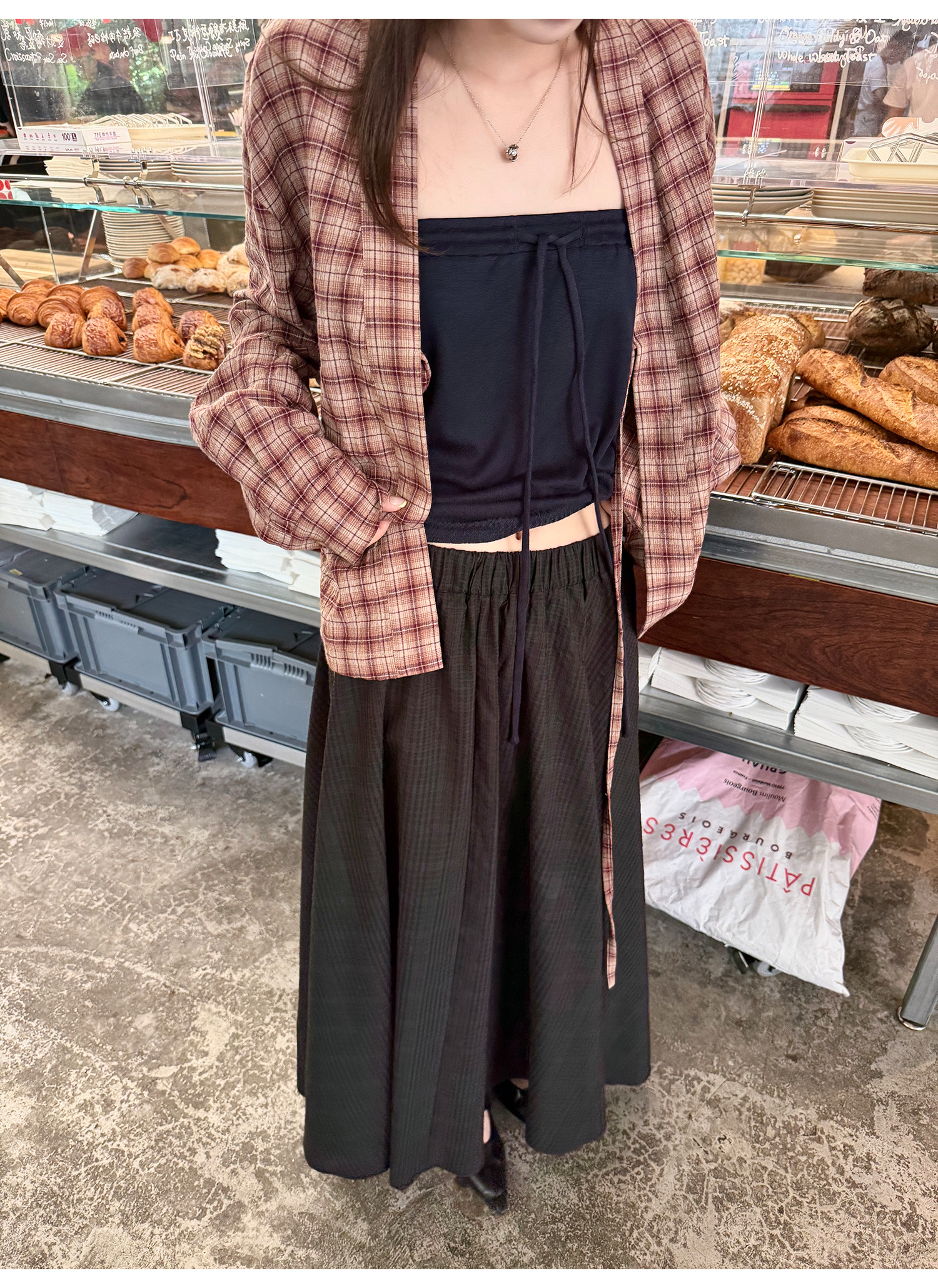 LelyMooch ブルートーンチューブトップ  LEM212