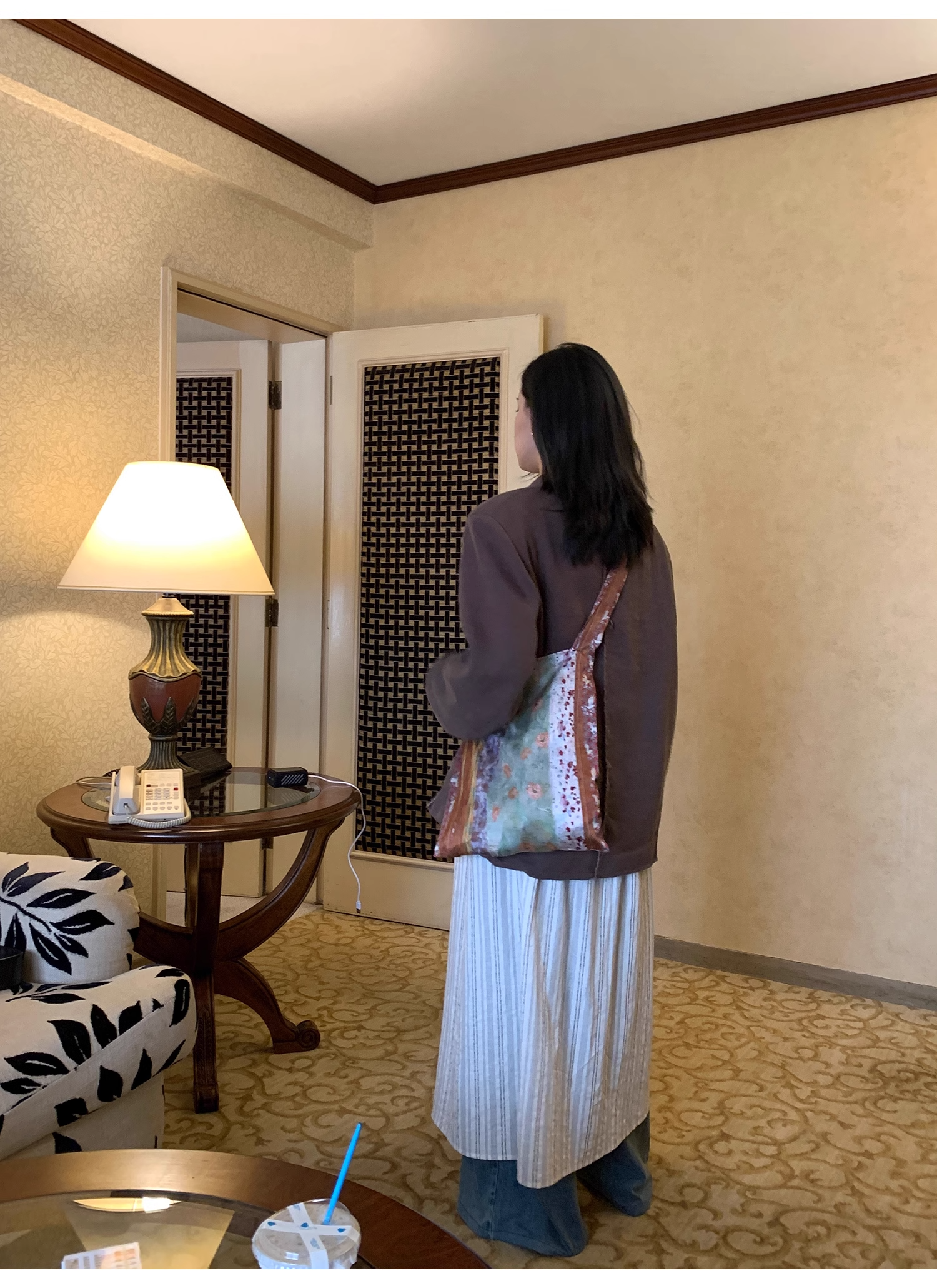 LelyMooch Oil Painting Canvas Bag LEM071