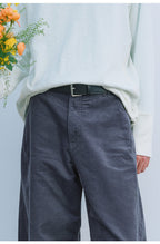 プレミアムコーデュロイ カーブパンツ  LOM109