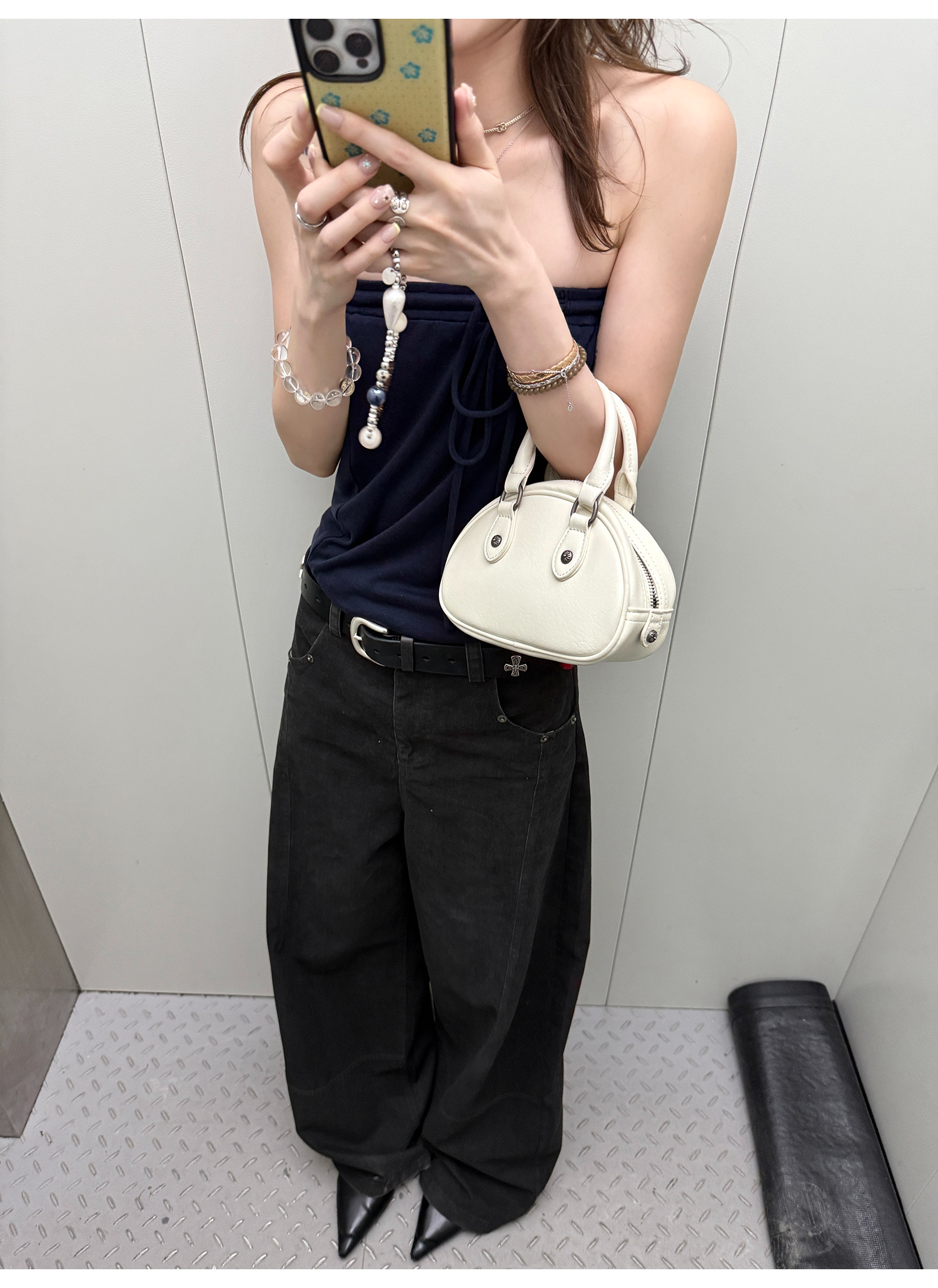 LelyMooch ブルートーンチューブトップ  LEM212