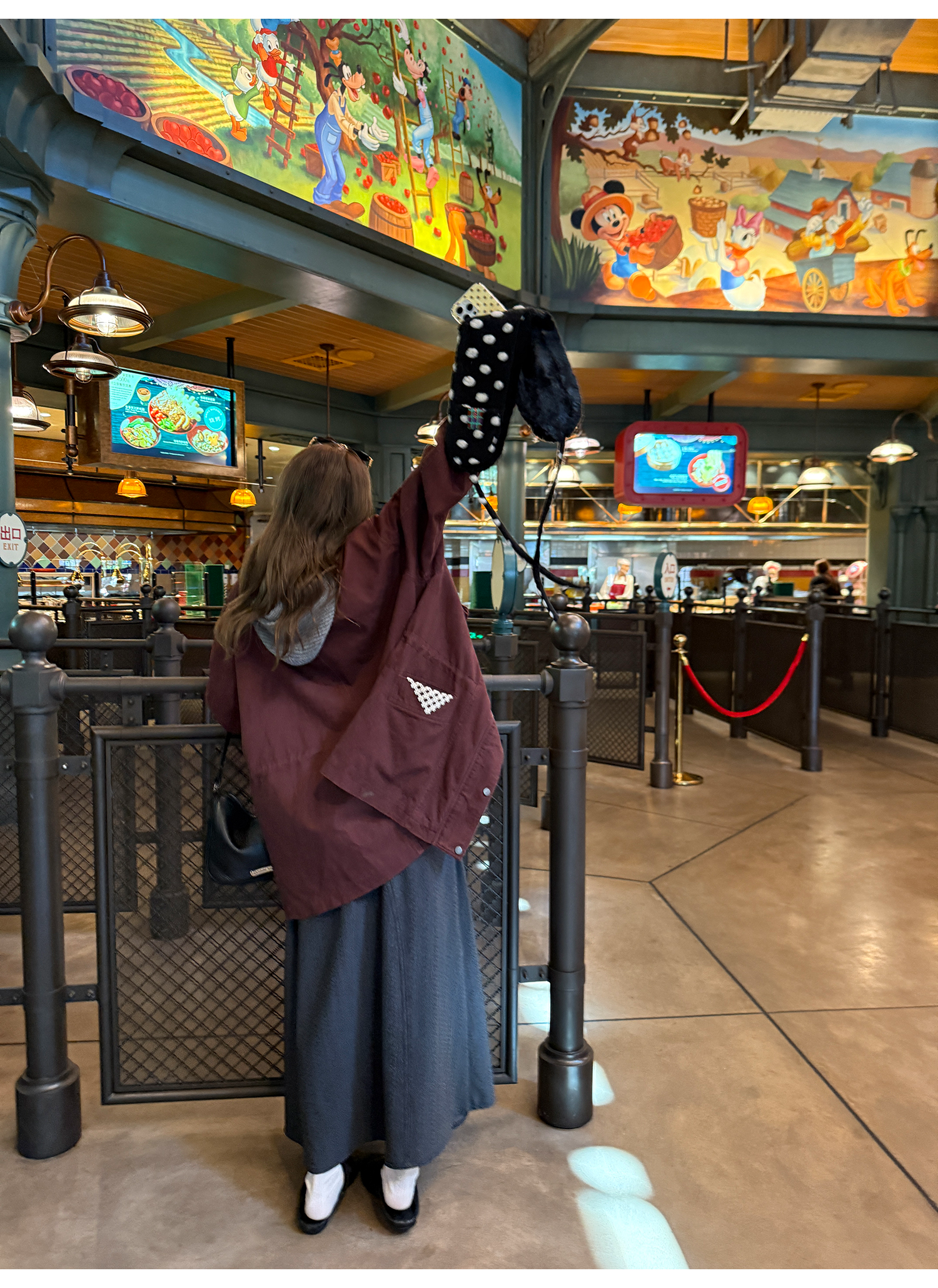 LelyMooch ゆるっとフリースワークジャケット  LEM242