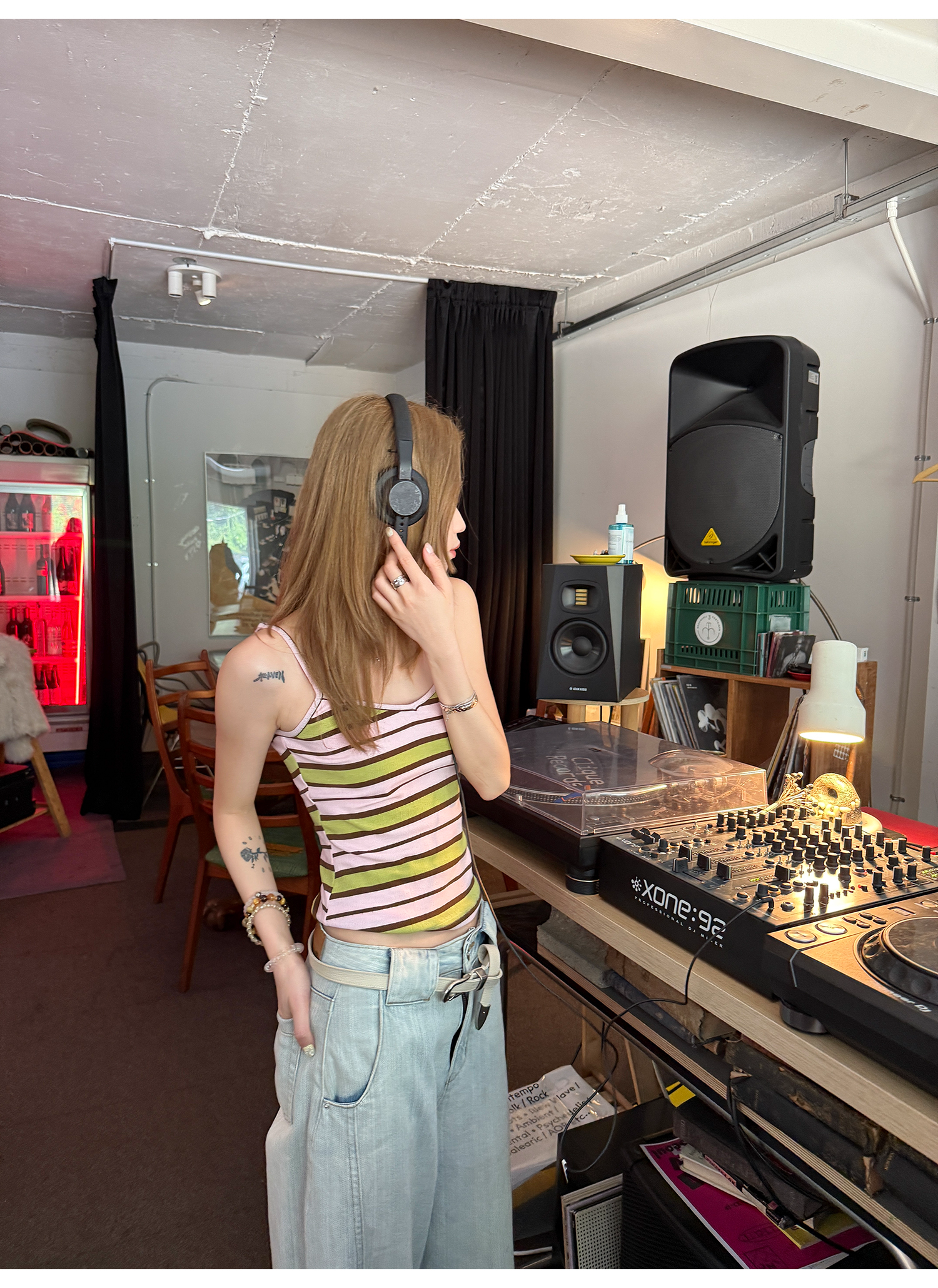 LelyMooch グァバ・ストライプキャミ  LEM164