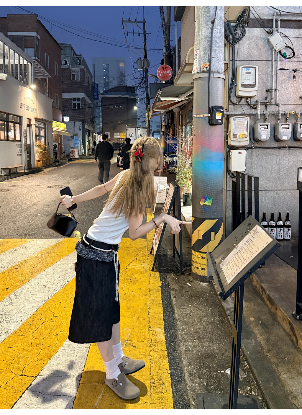 LelyMooch 2WAYシルクニットタンク  LEM173