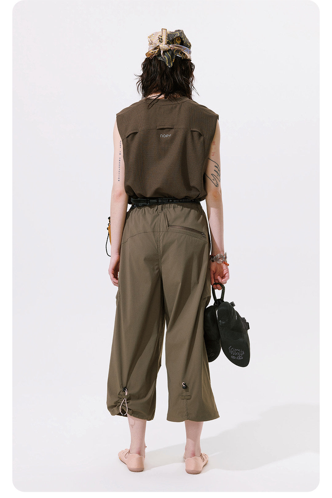 2WAYで楽しむ 軽量ナイロンパンツ　LOM072