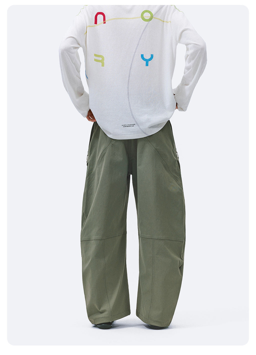 カーブ高耐久素材・マウンテンワークパンツ  LOM033