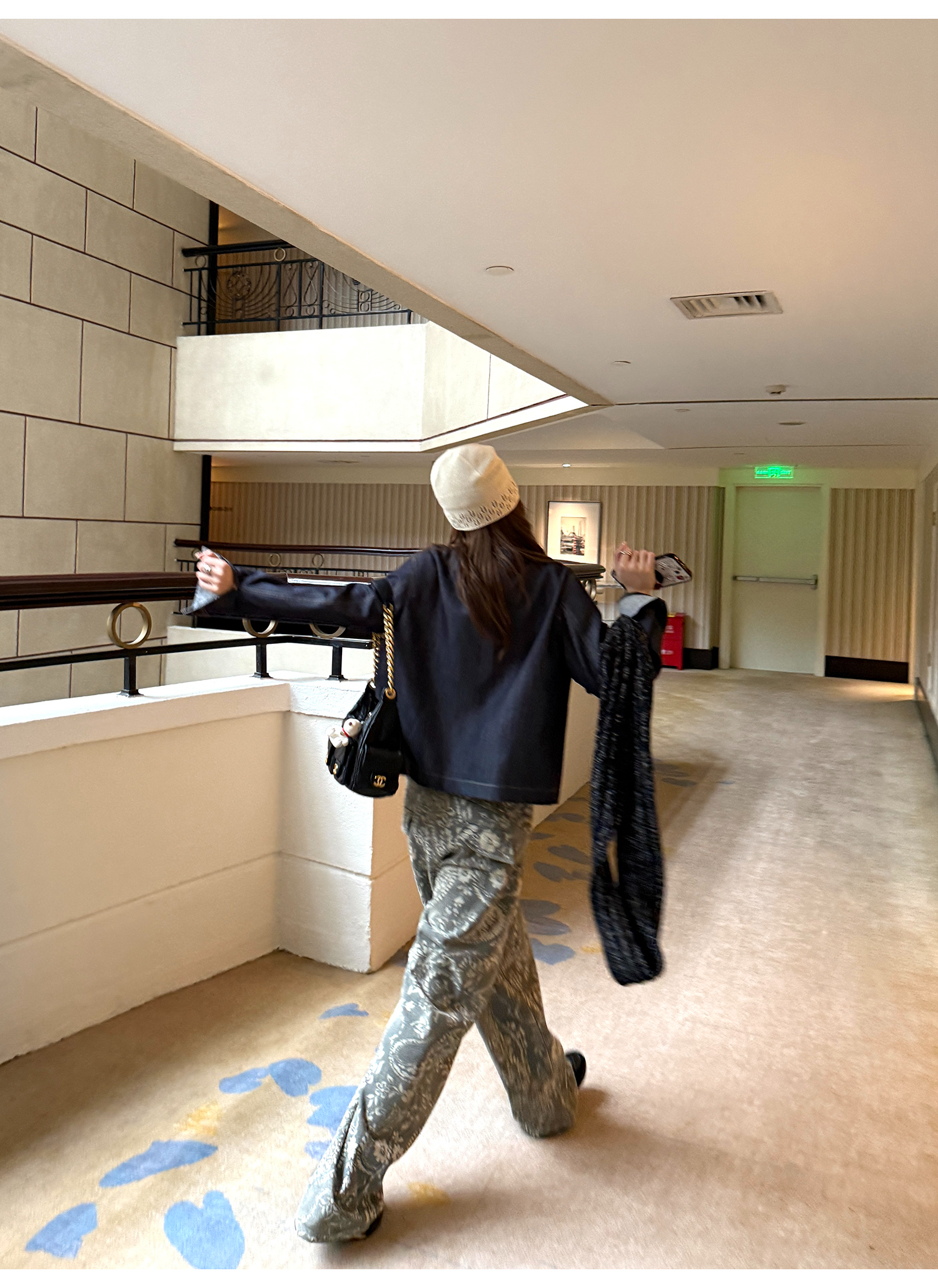 LelyMooch ショート丈 デニム風 ジャケット  LEM222