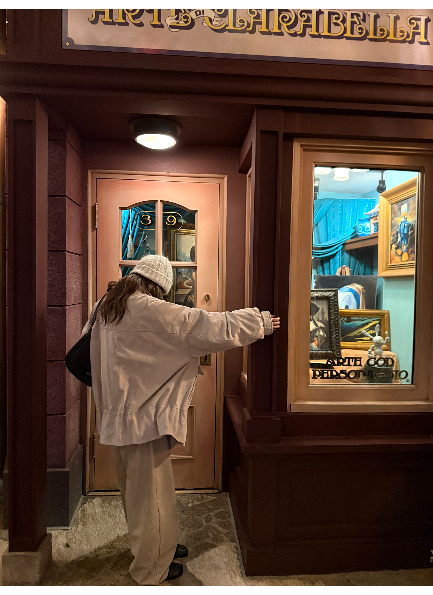 LelyMooch ペイズリー柄 キルティング立ち襟コート   LEM233