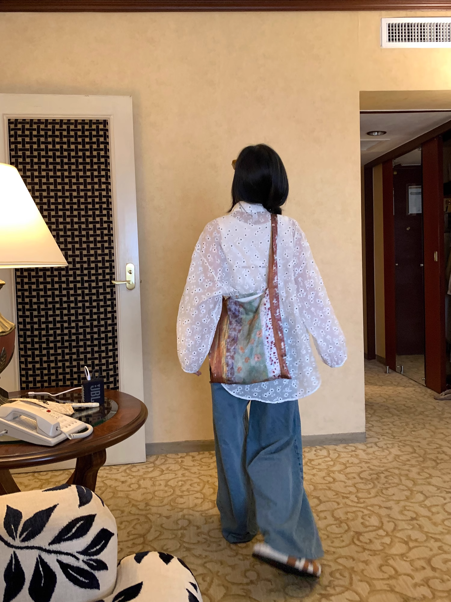 LelyMooch Oil Painting Canvas Bag LEM071