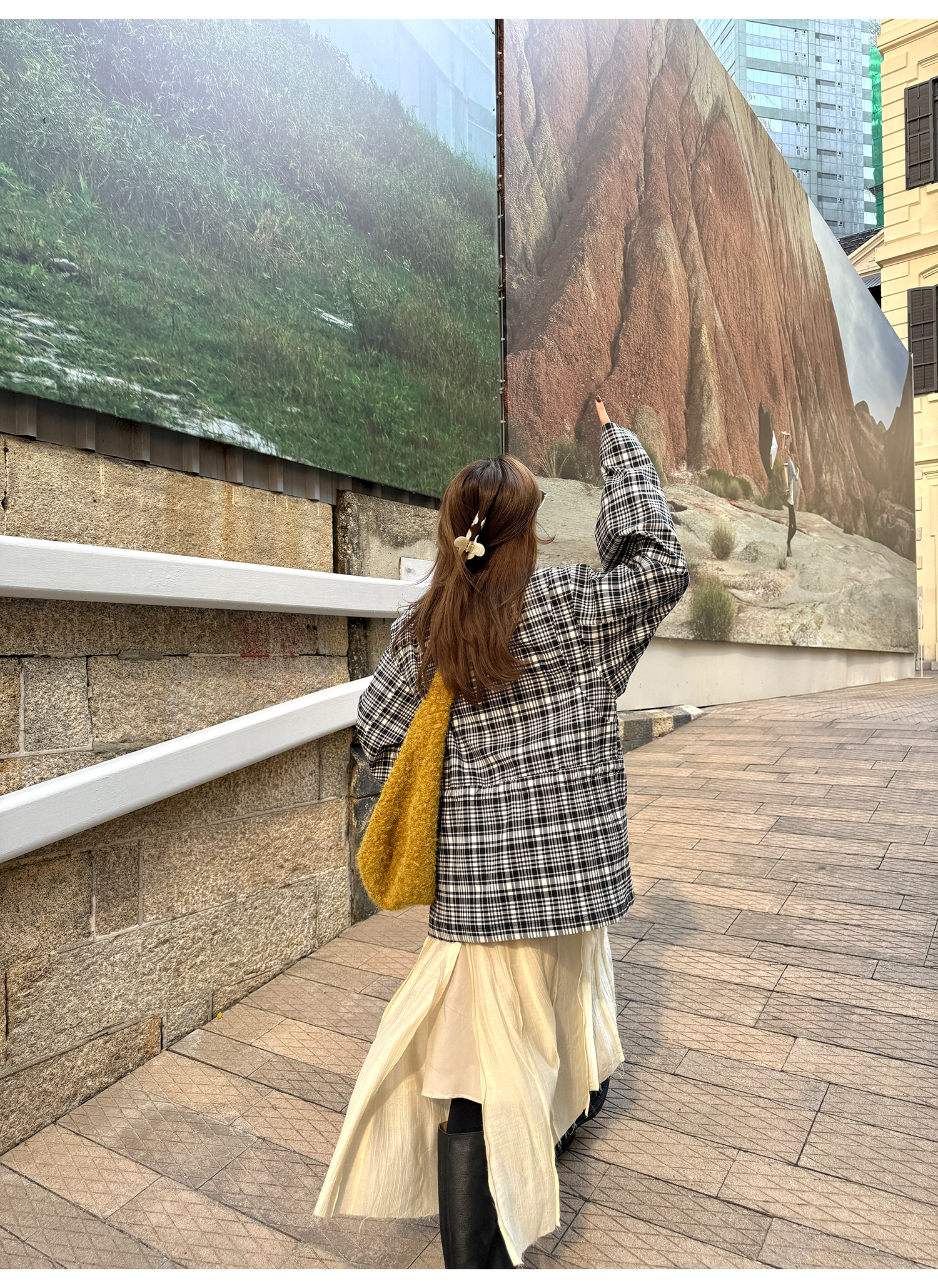 LelyMooch High Waist Uneven Skirt LEM090