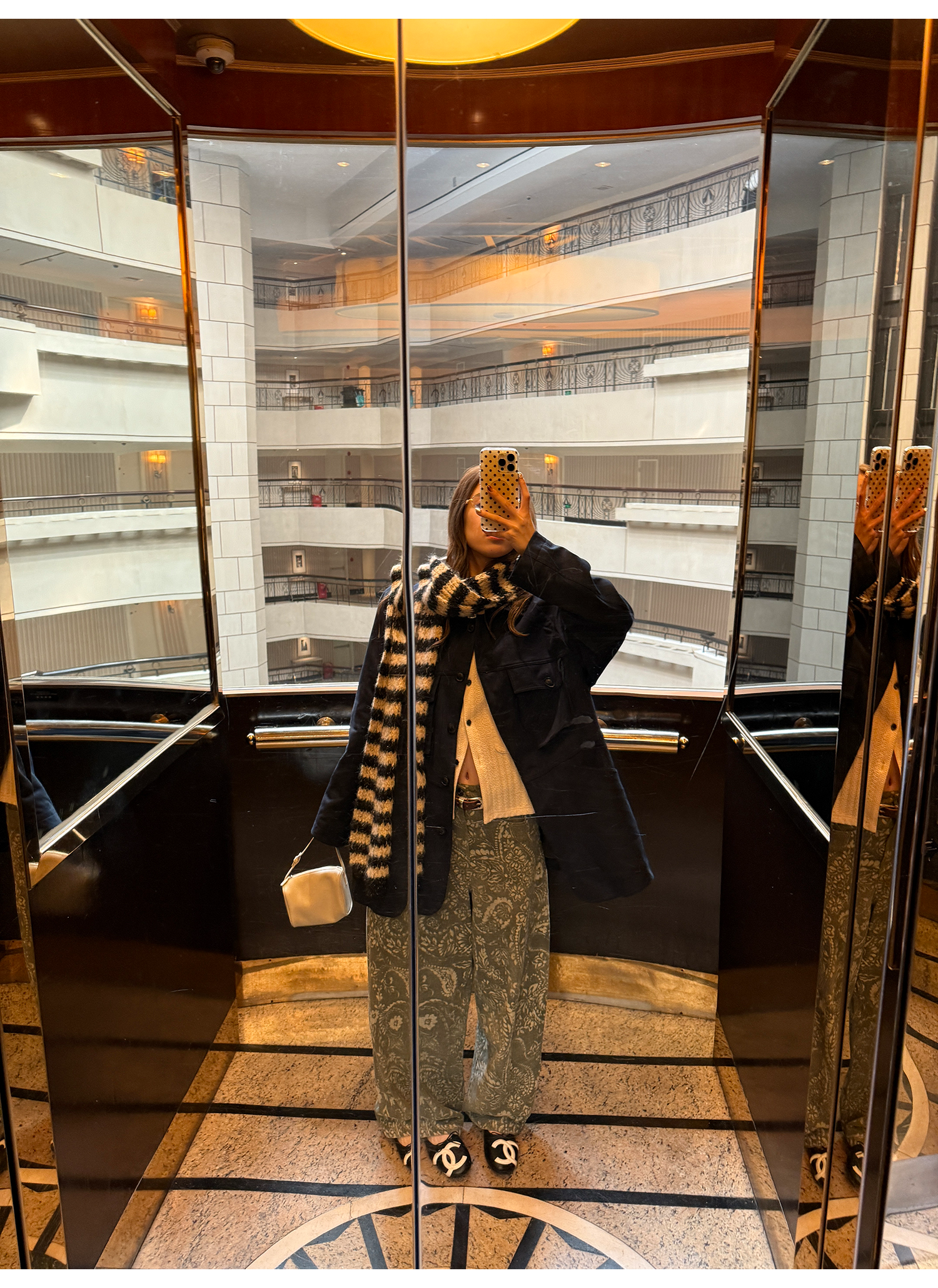 LelyMooch あったかフリース×スエードジャケット  LEM238