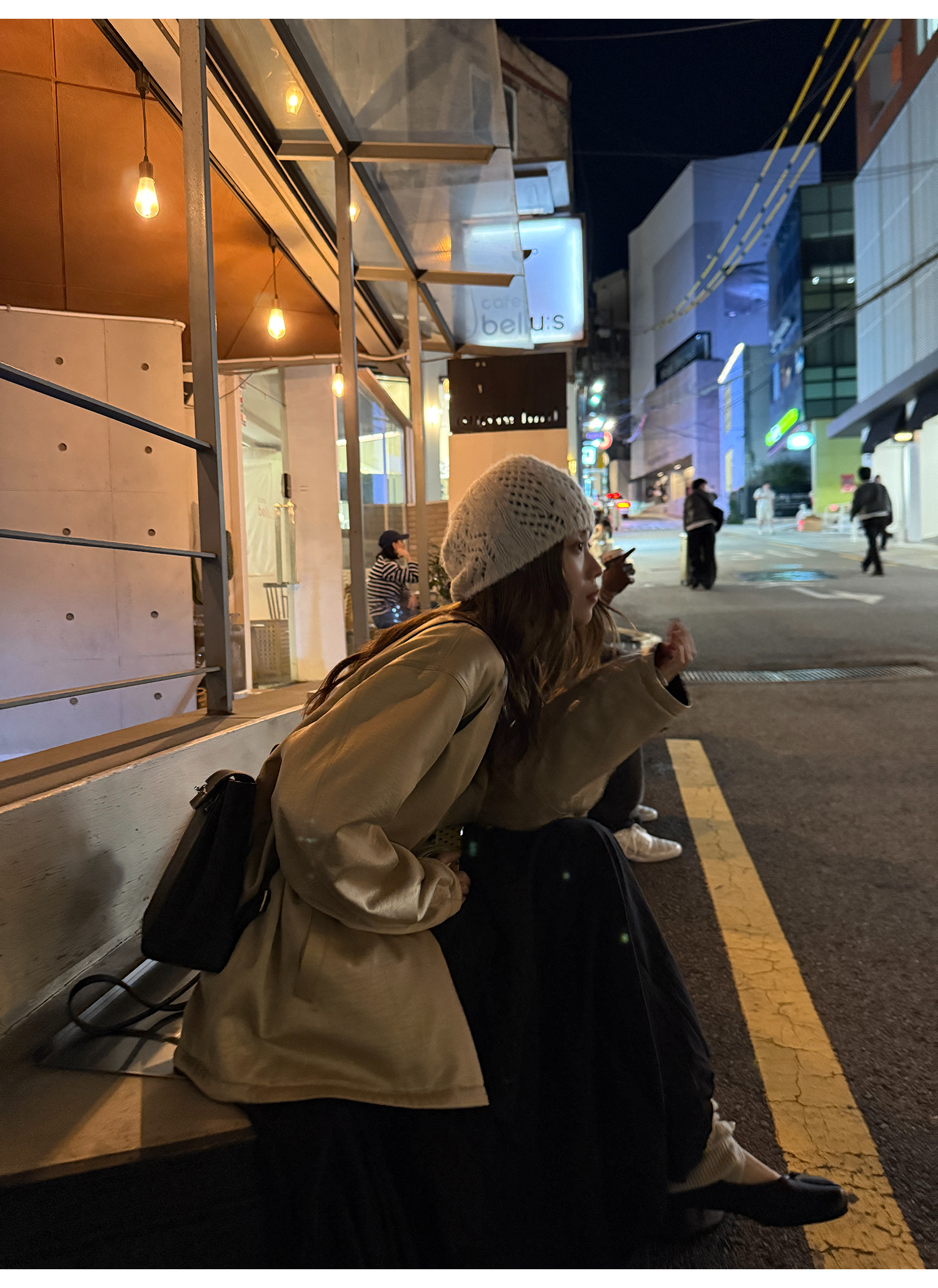 LelyMooch コーデュロイ リバーシブル中綿コート  LEM265