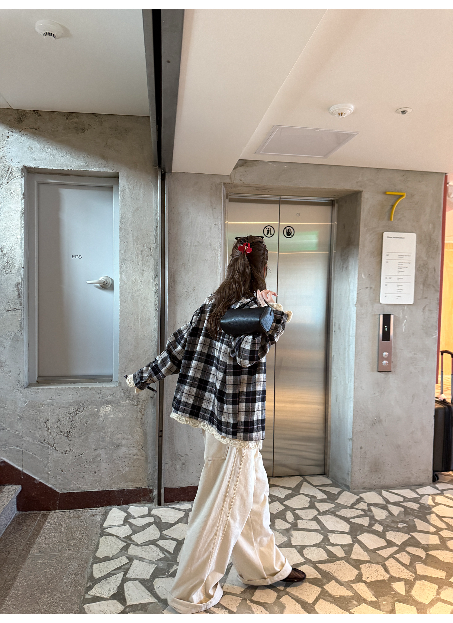 LelyMooch ウエストコードワイドパンツ  LEM229