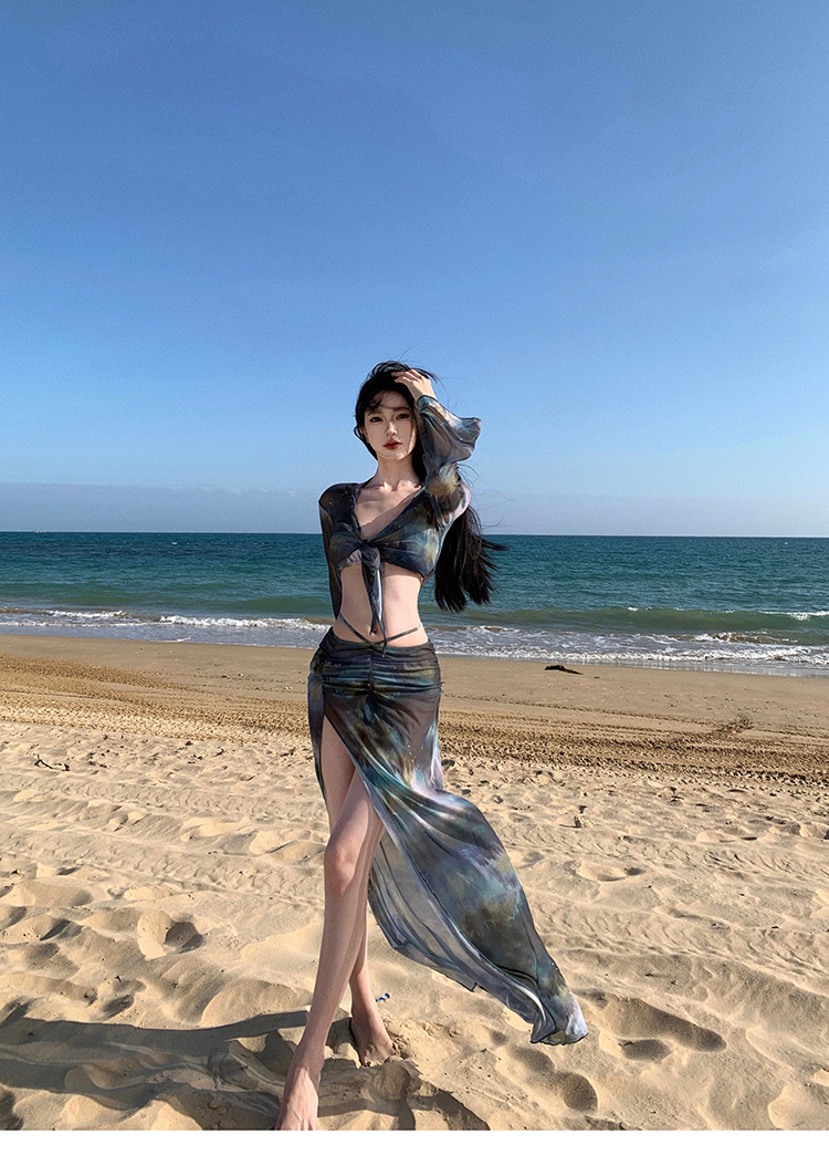 LoomL 温泉・海・リゾートに！4点セット水着 LOM021