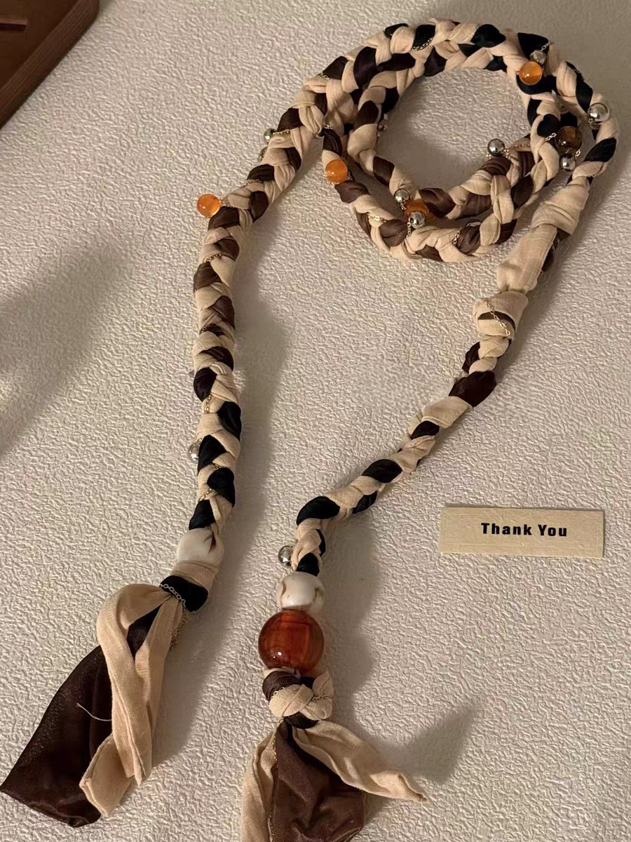 LelyMooch ナチュラル編み ウエストアクセ　LEM151