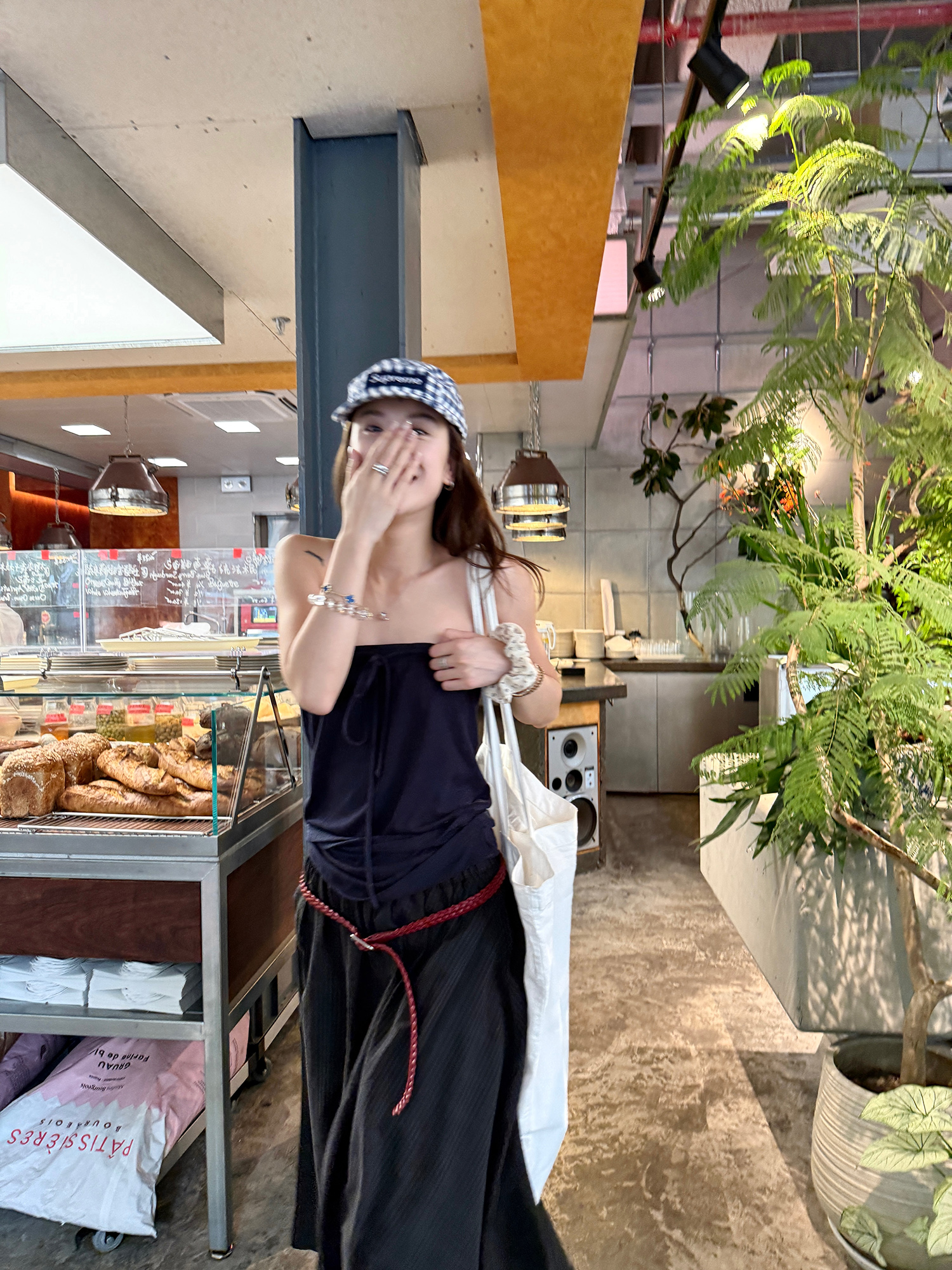 LelyMooch ブルートーンチューブトップ  LEM212