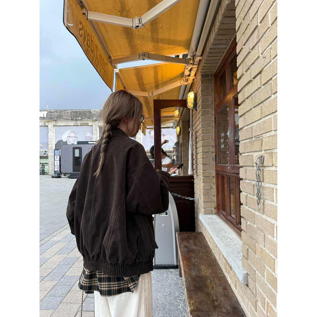 LelyMooch リバーシブルスエードジャケット  LEM250