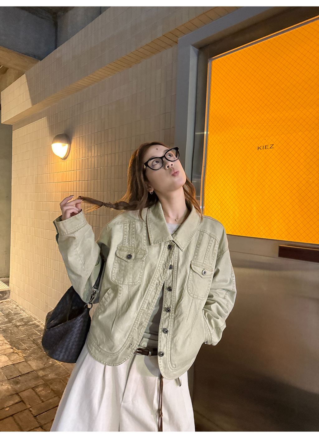 LelyMooch 裏フリースショートジャケット  LEM256