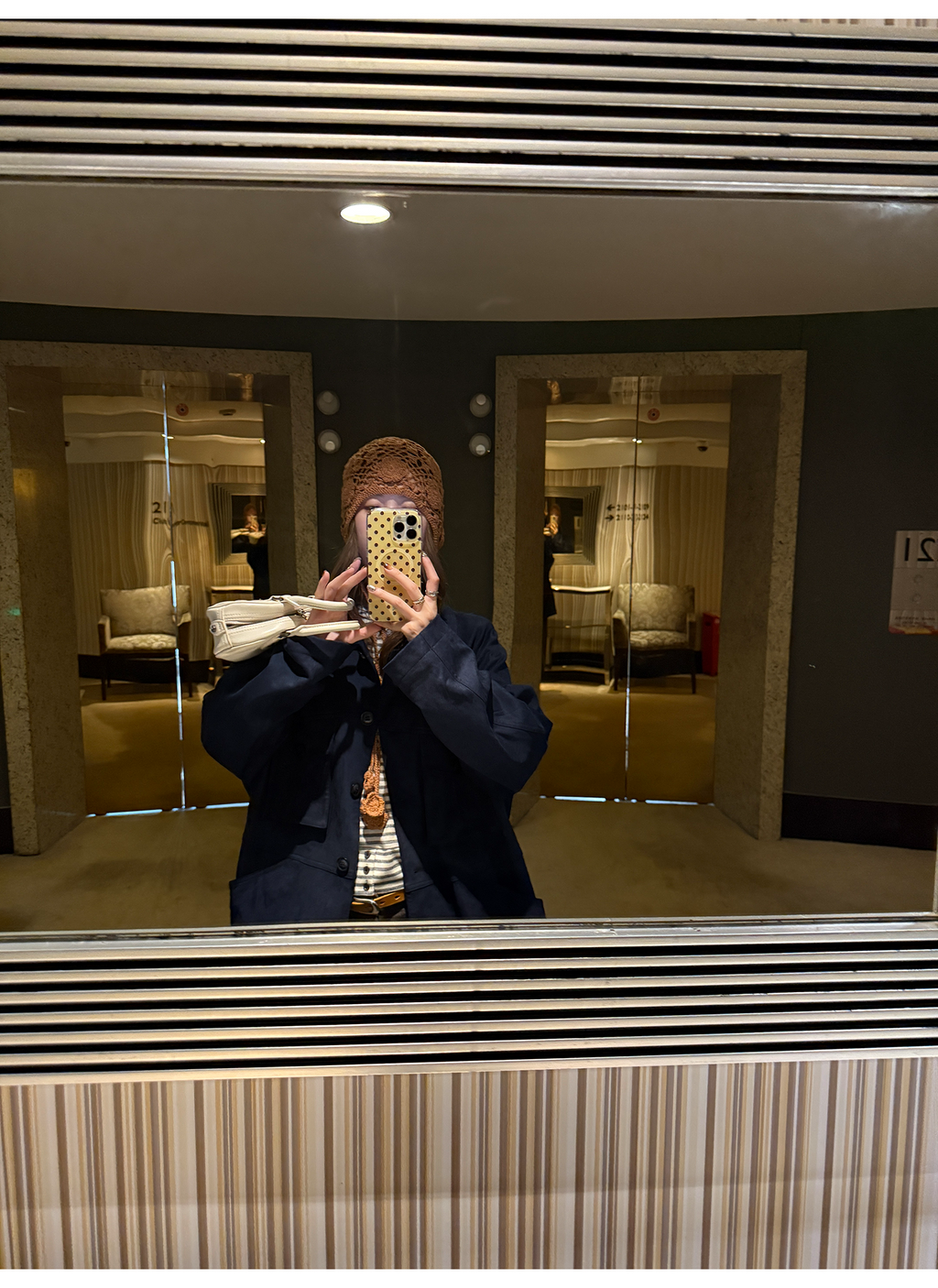 LelyMooch あったかフリース×スエードジャケット  LEM238