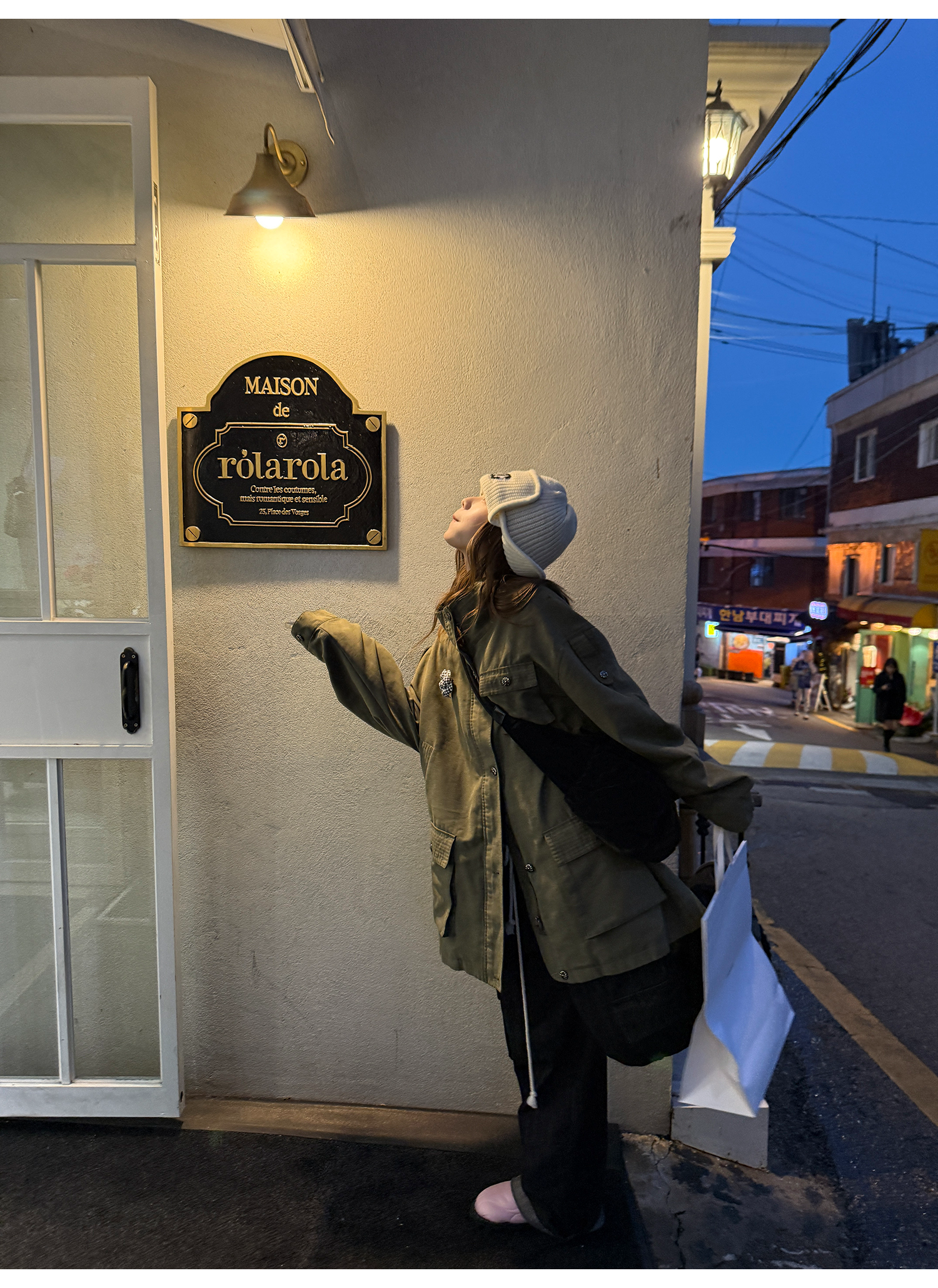 LelyMooch ヴィンテージ風クロスボタンワークジャケット  LEM262