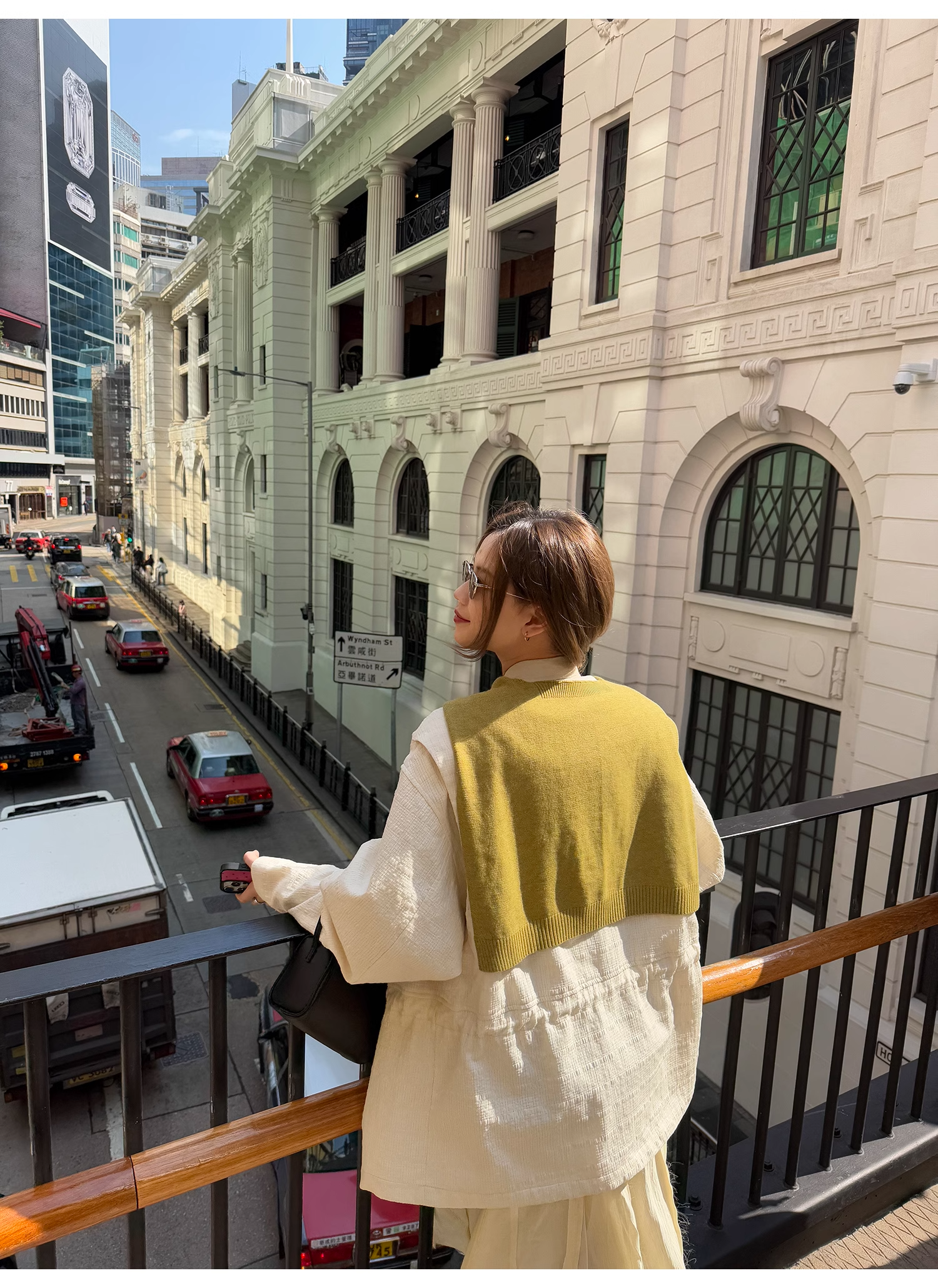 LelyMooch Checkered Trench Coat Midi Length LEM077