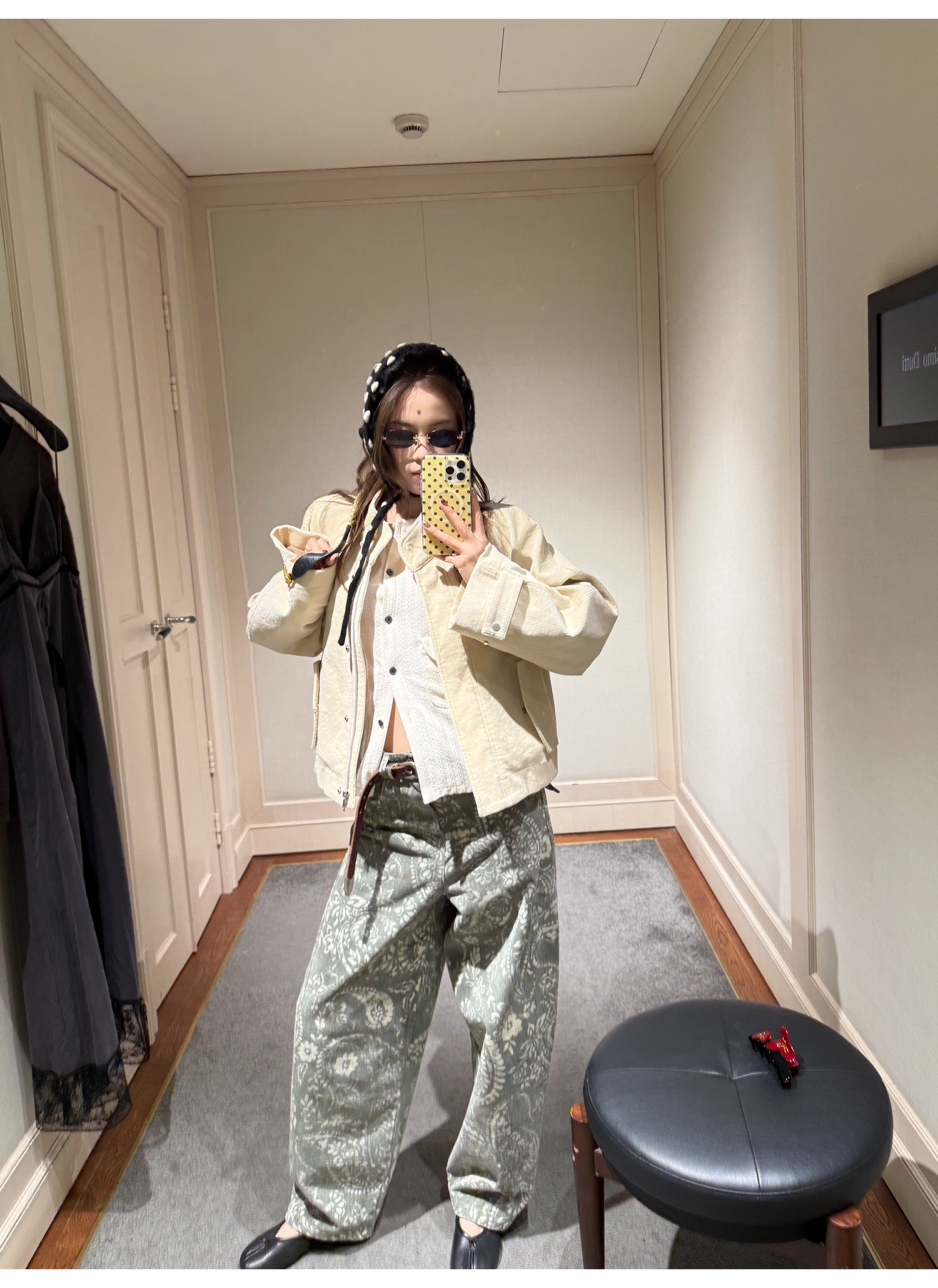 LelyMooch フラップポケットリブニット  LEM237