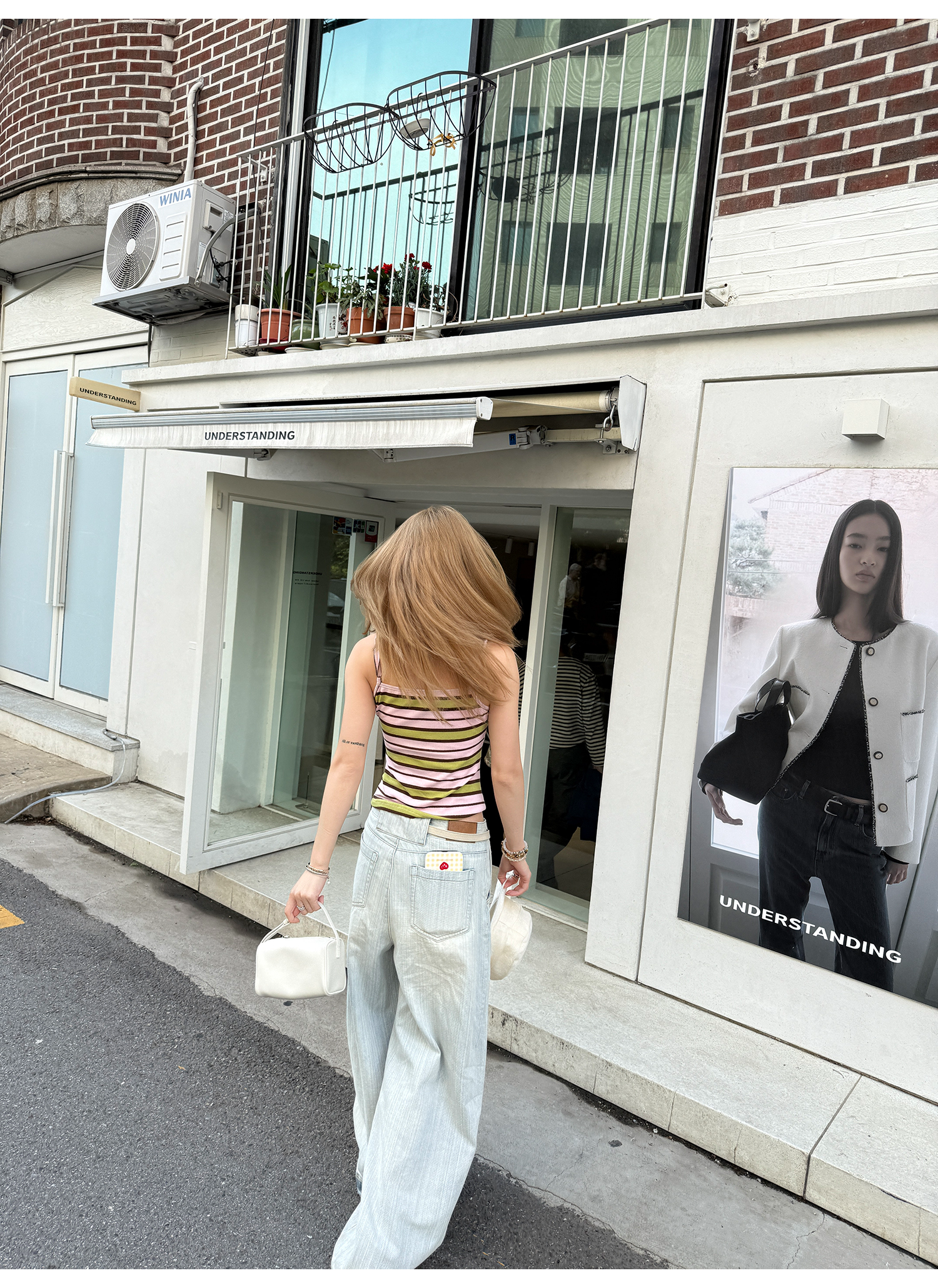 LelyMooch グァバ・ストライプキャミ  LEM164