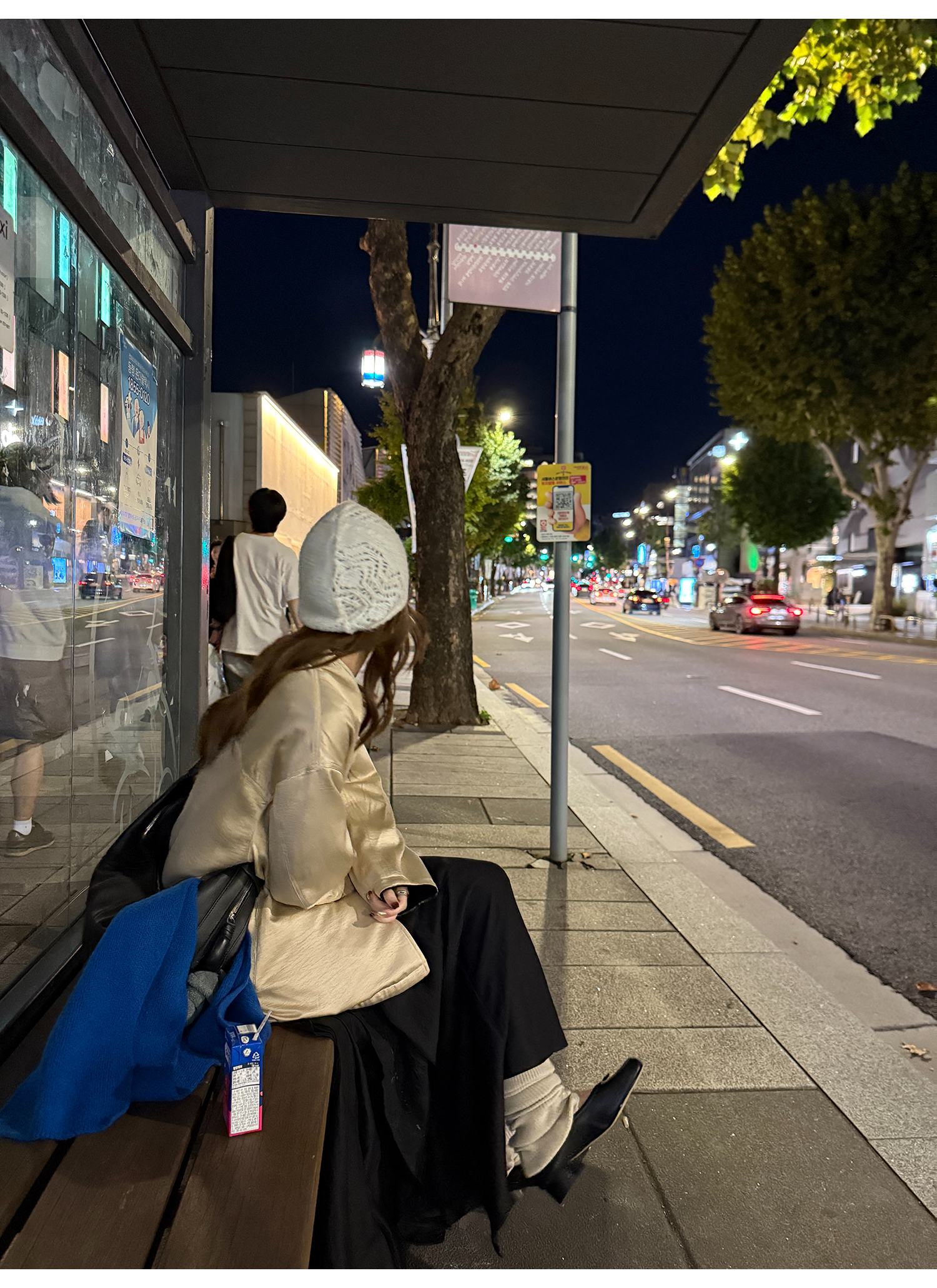 LelyMooch コーデュロイ リバーシブル中綿コート  LEM265