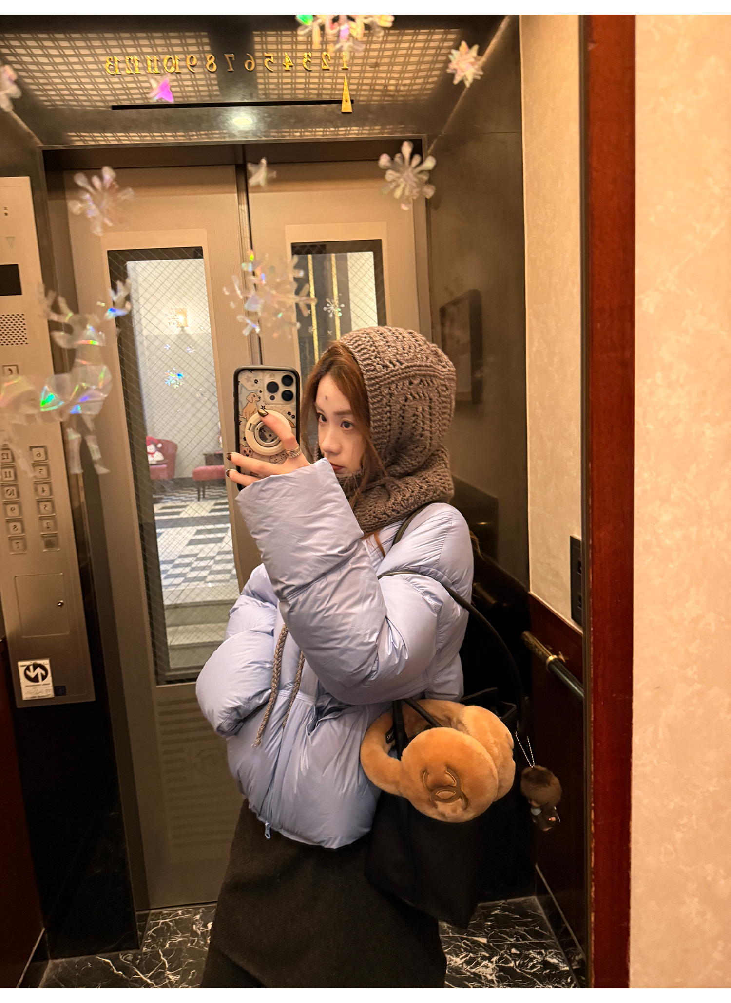 LelyMooch 写真映えする韓国風ショートダウン（ダウン90％） LEM281