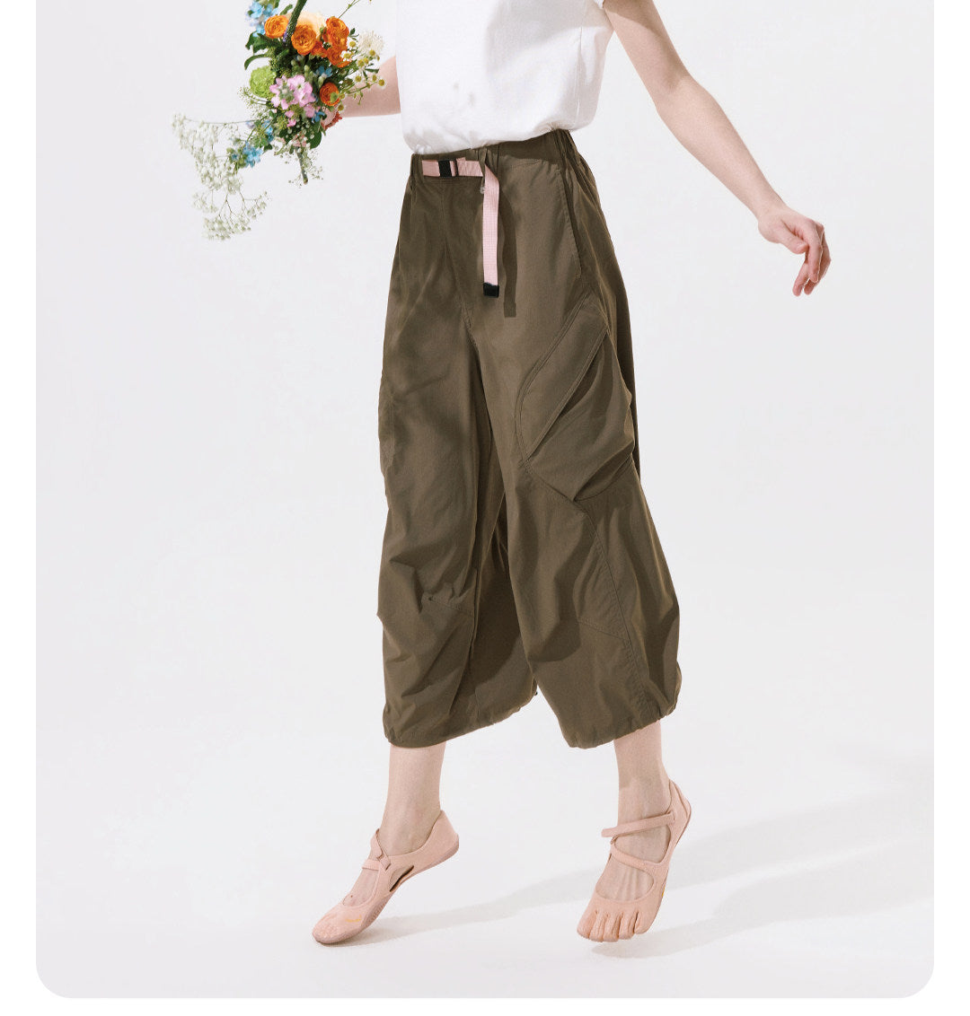 2WAYで楽しむ 軽量ナイロンパンツ　LOM072
