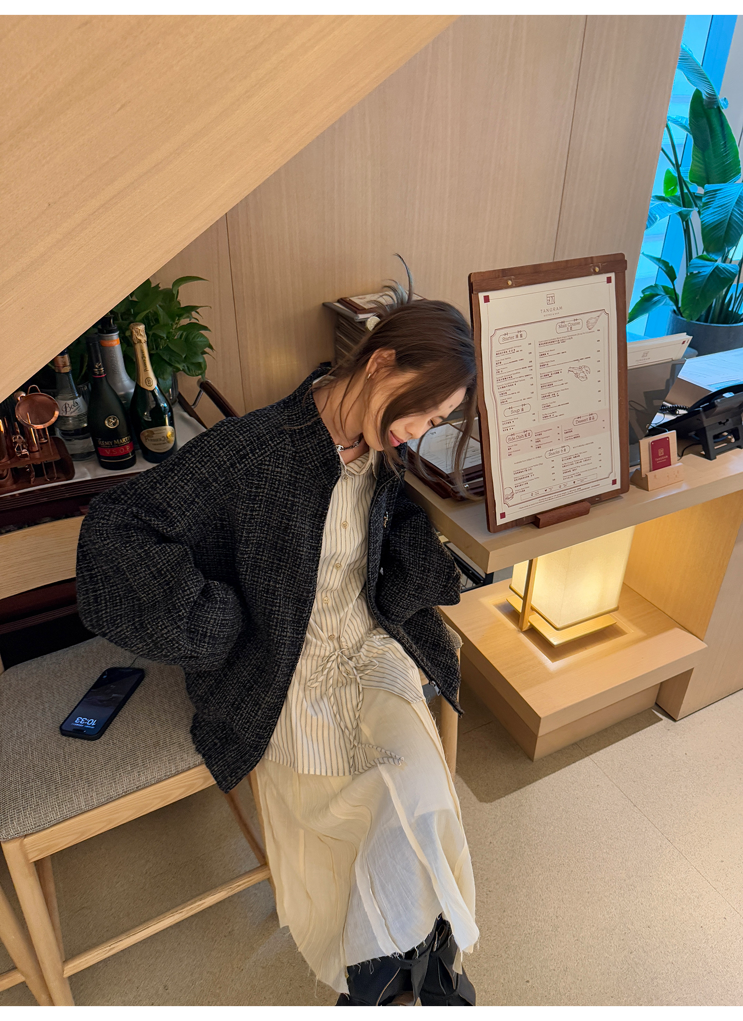 LelyMooch High Waist Uneven Skirt LEM090