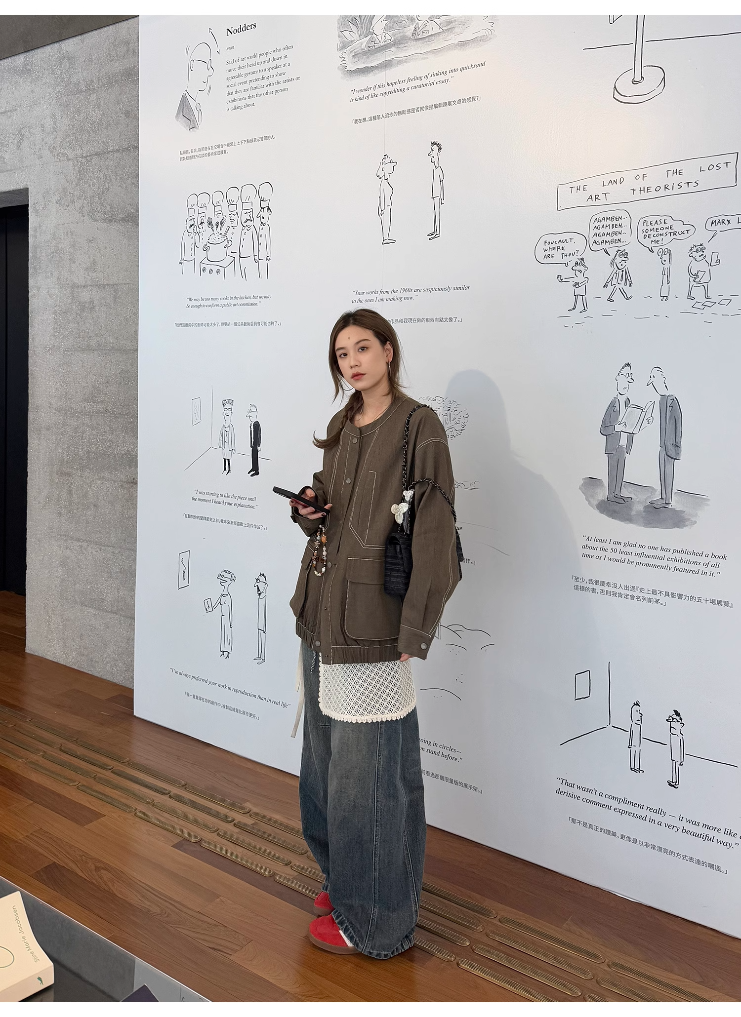 LelyMooch  ウォッシュブルーのジーンズ  LEM087