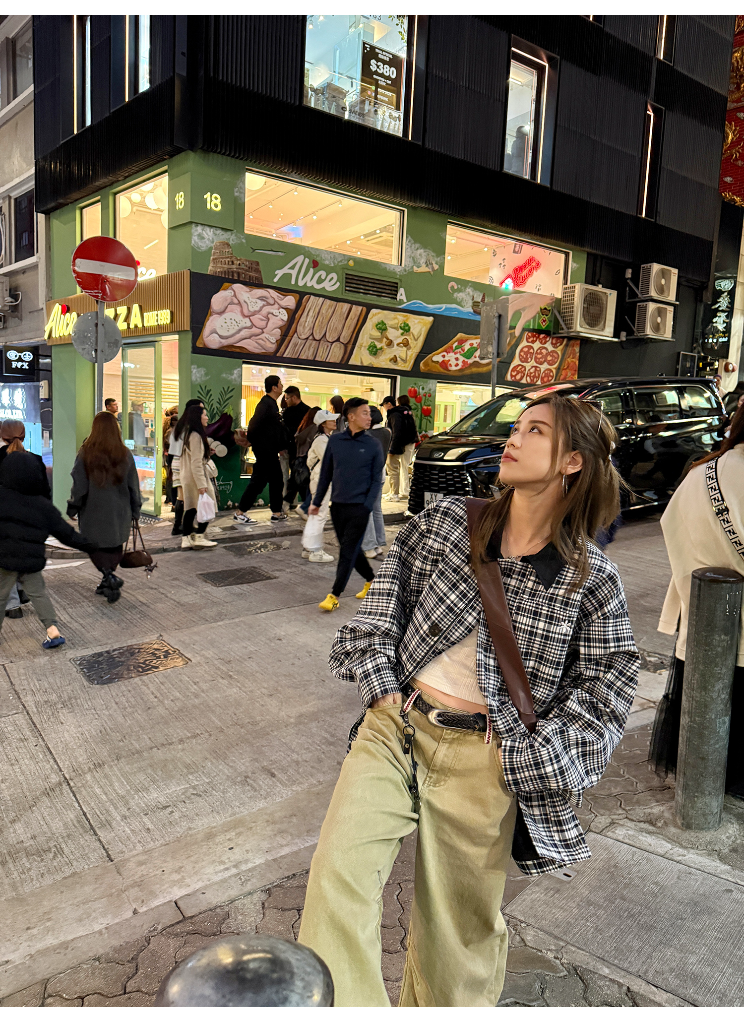 LelyMooch knee tuck long pants LEM075