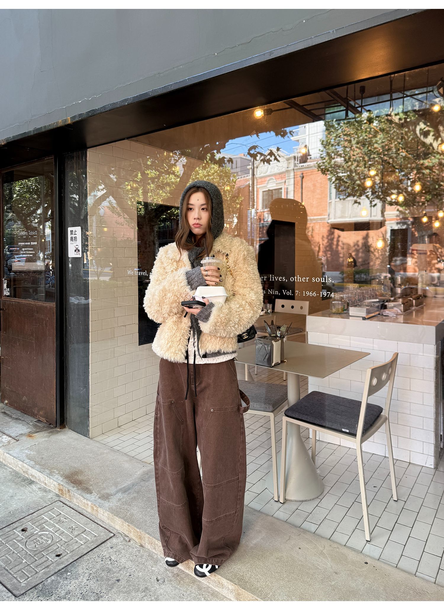 LelyMooch ハンティングムード ワイドパンツ  LEM271