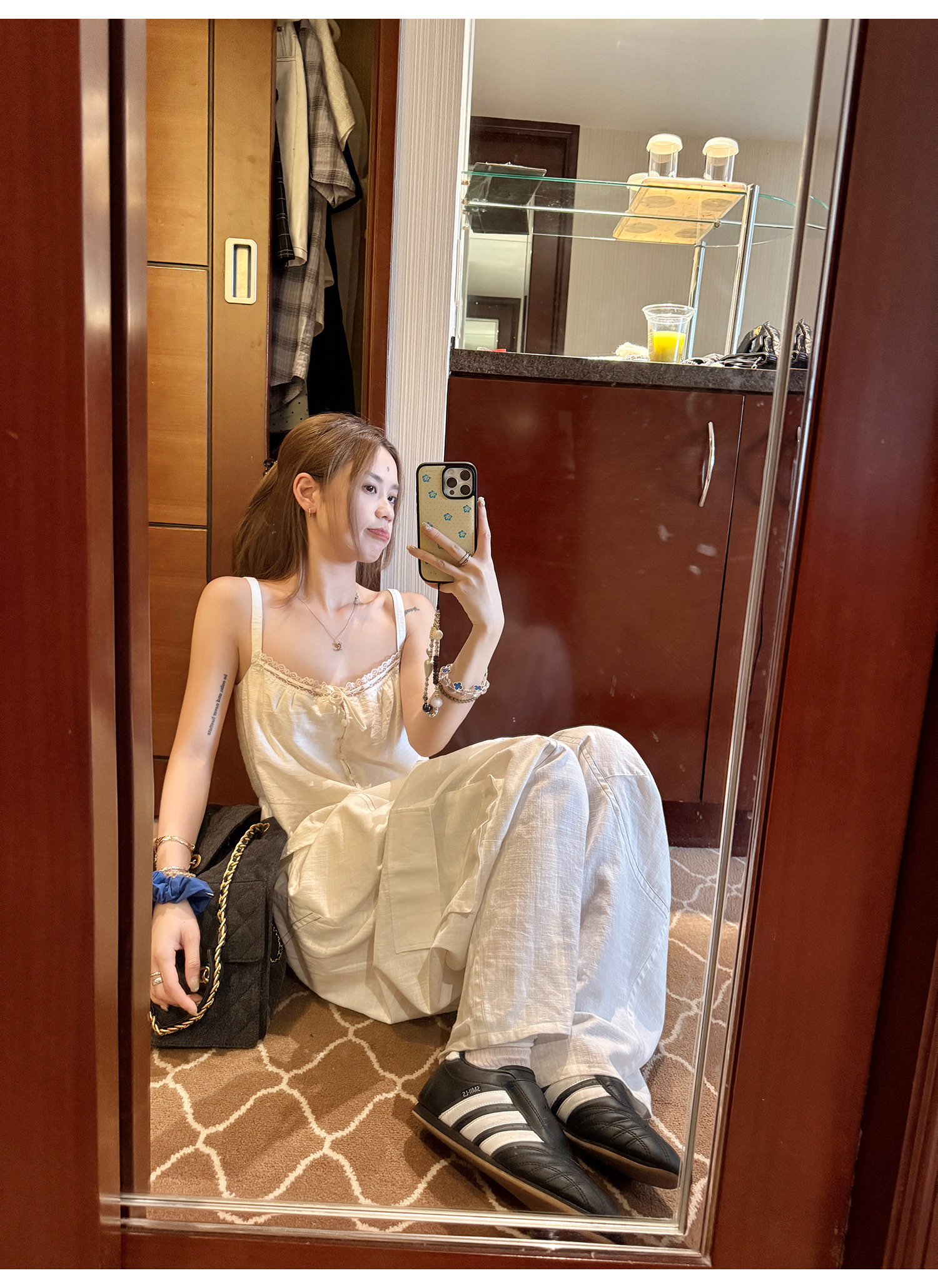 LelyMooch フレンチレースキャミ  LEM200