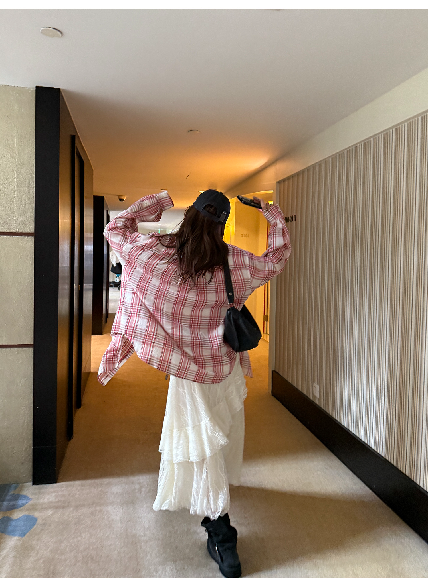 LelyMooch 3段レーススカート フェミニン  LEM220