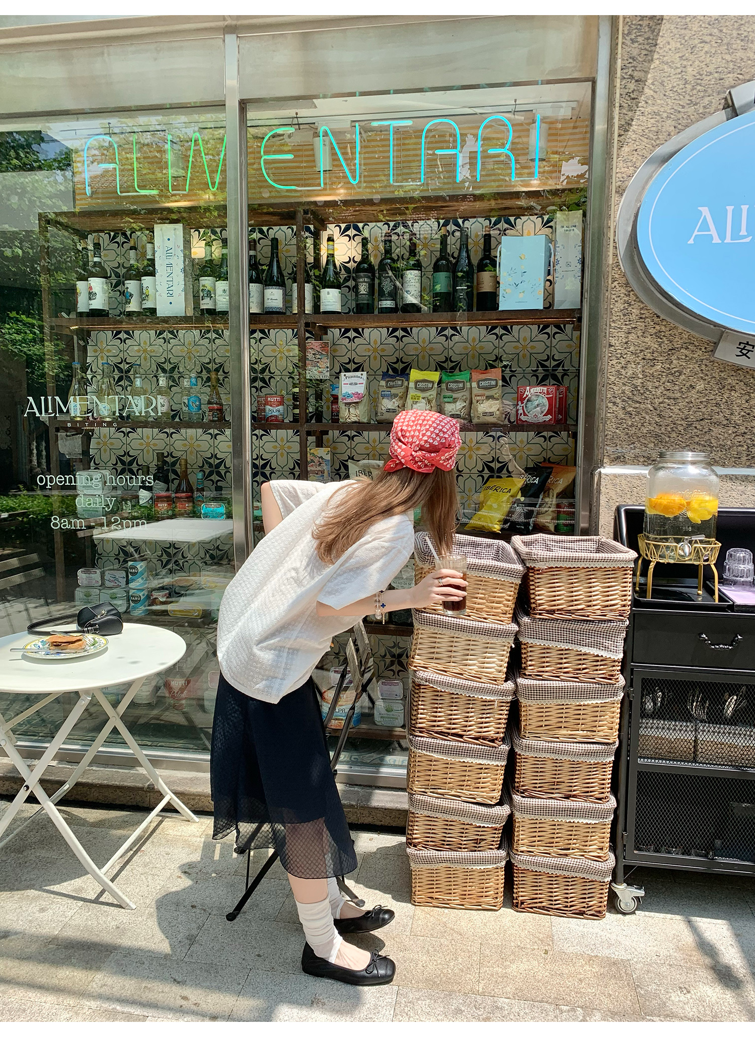 LelyMooch レース花柄コットンシャツ  LEM192