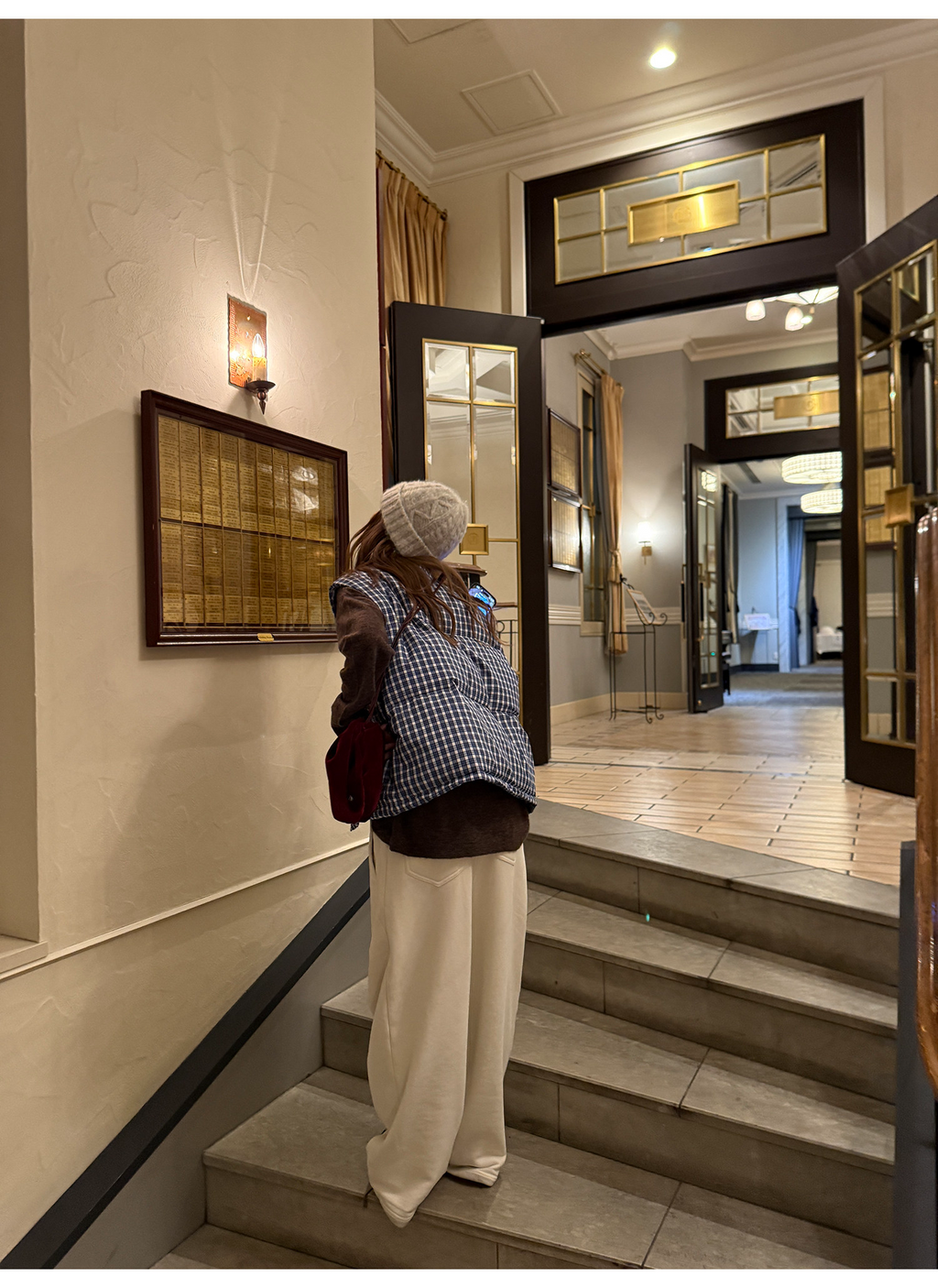 LelyMooch 裏起毛 タックイージーパンツ  LEM286