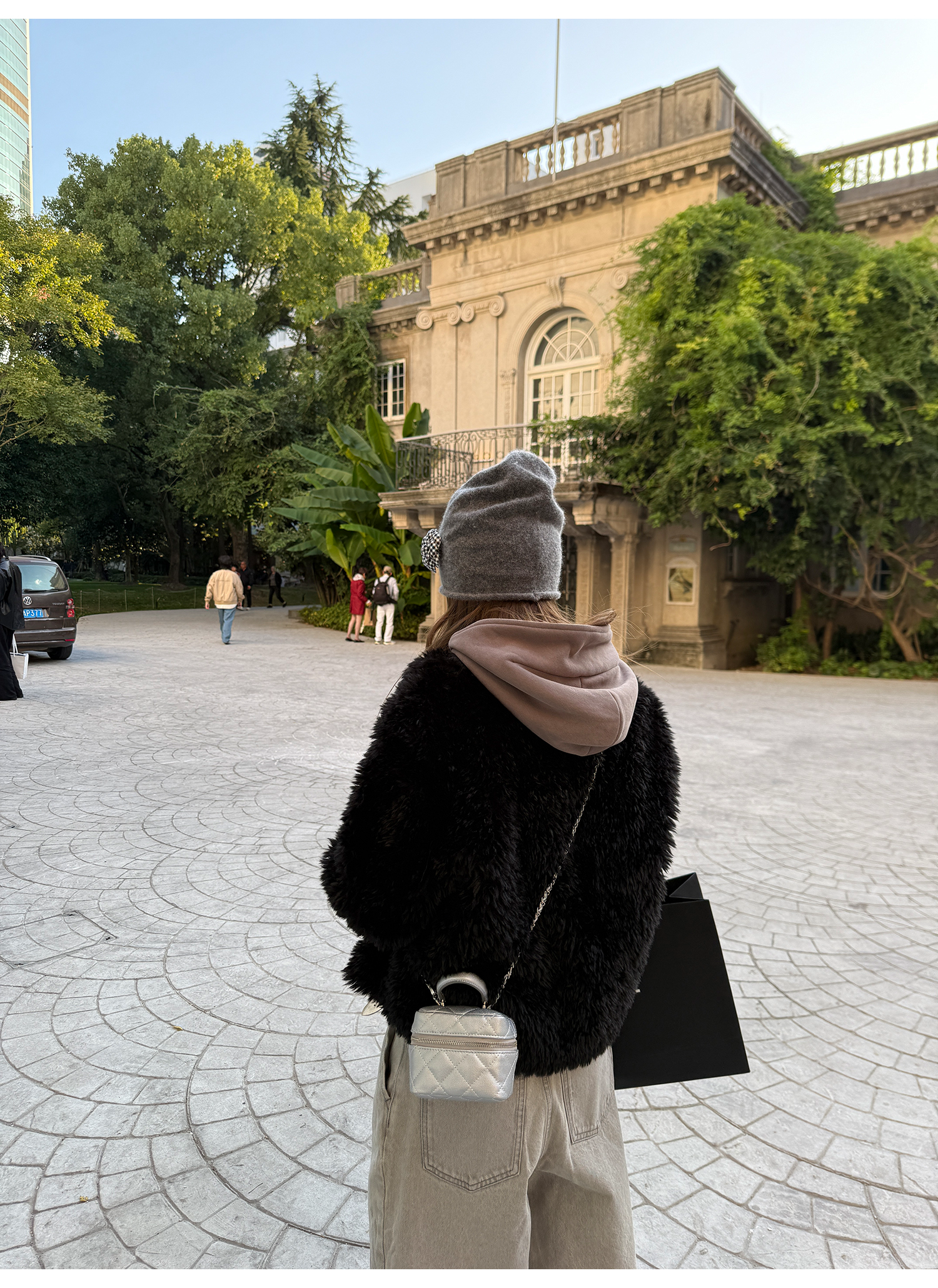 LelyMooch 裏起毛ジップアップフーディー　LEM275