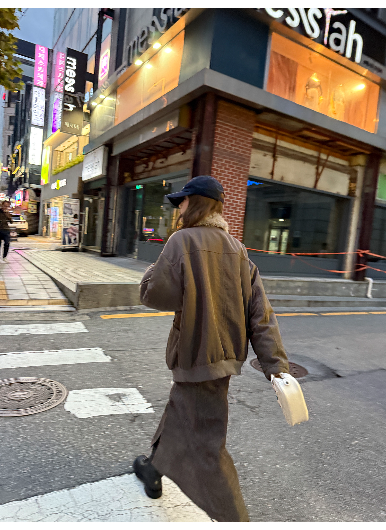 LelyMooch エコファーライナー付きモッズコート　LEM259