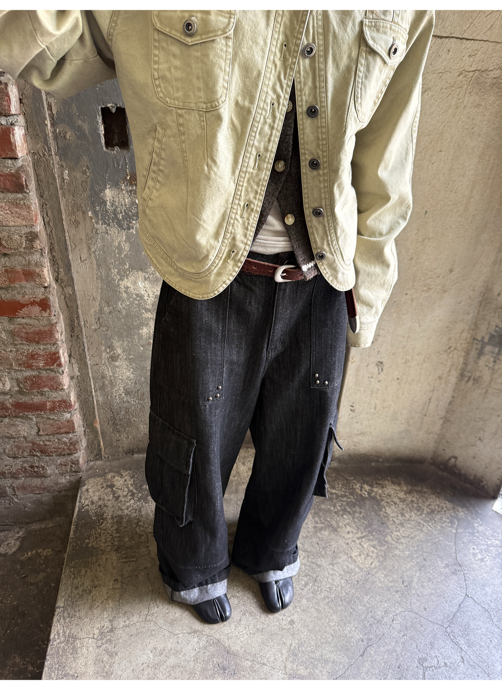 LelyMooch 裏フリースショートジャケット  LEM256