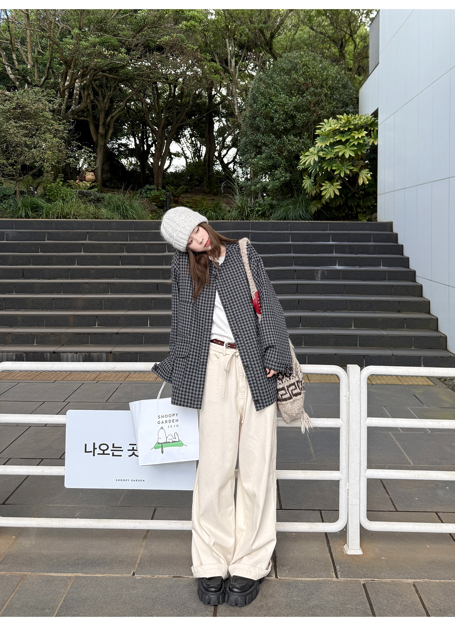 LelyMooch ウエストコードワイドパンツ  LEM229