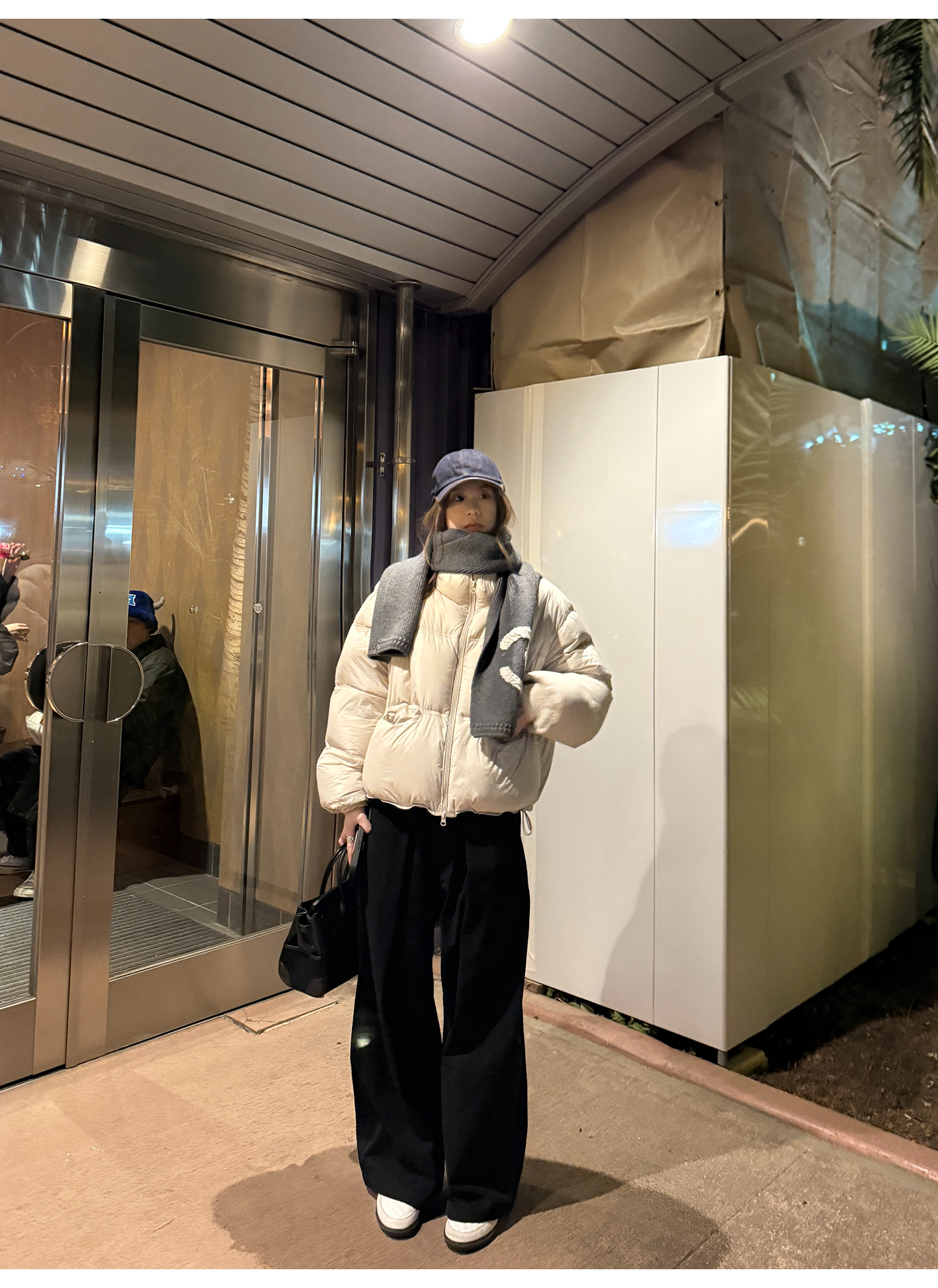 LelyMooch 写真映えする韓国風ショートダウン（ダウン90％） LEM281