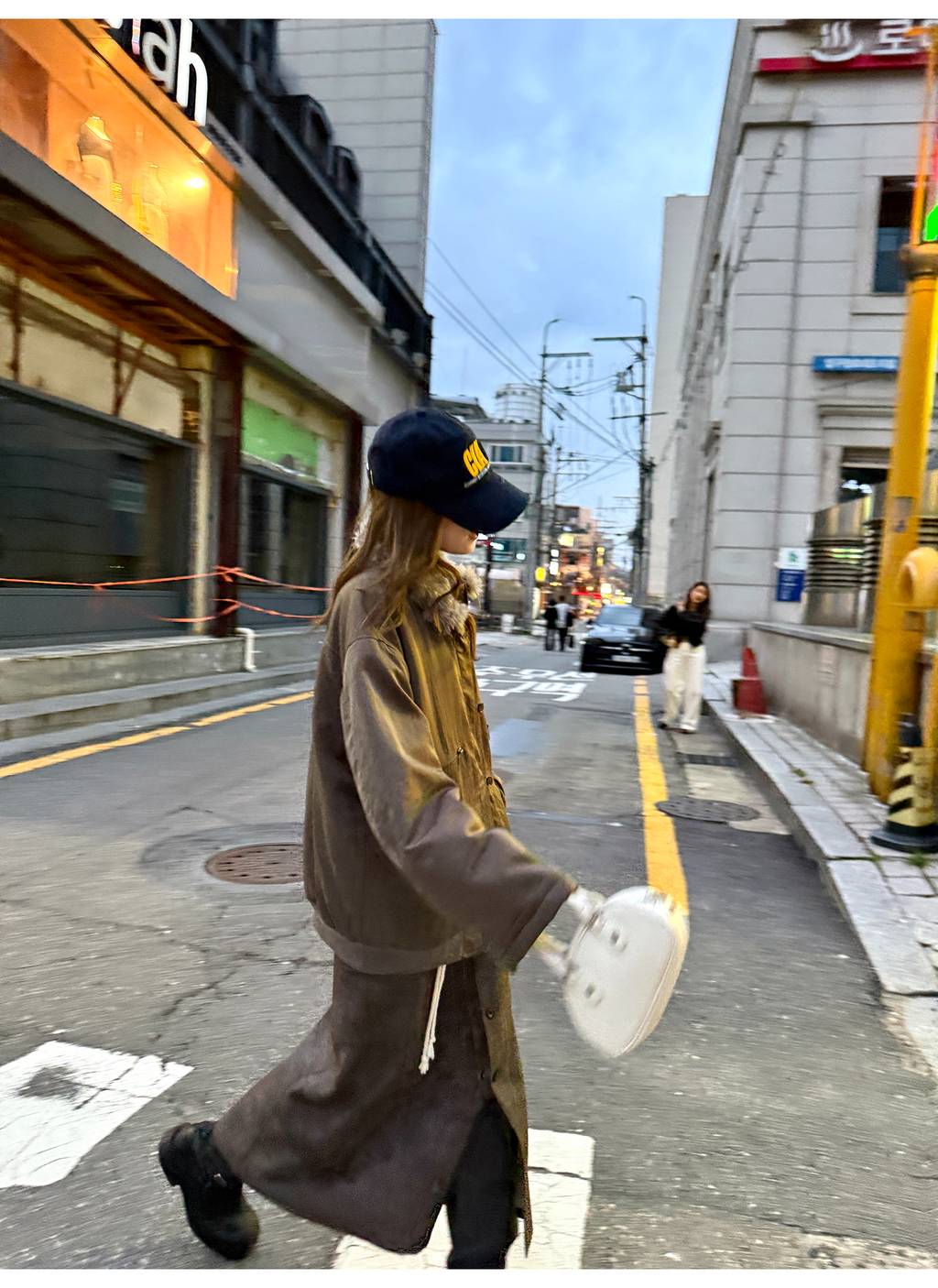 LelyMooch エコファーライナー付きモッズコート　LEM259