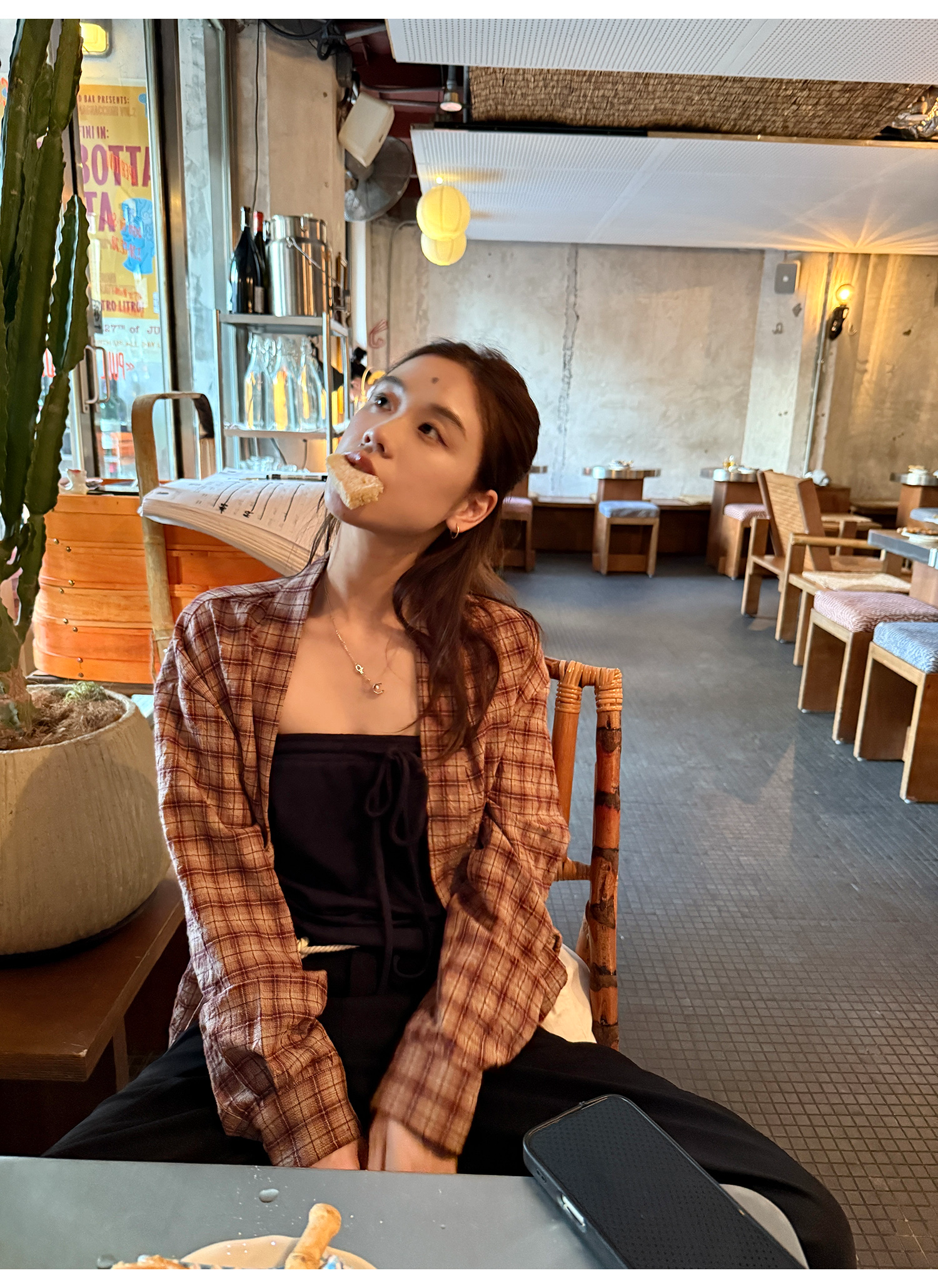 LelyMooch ローブ風リラックスカーデ  LEM211