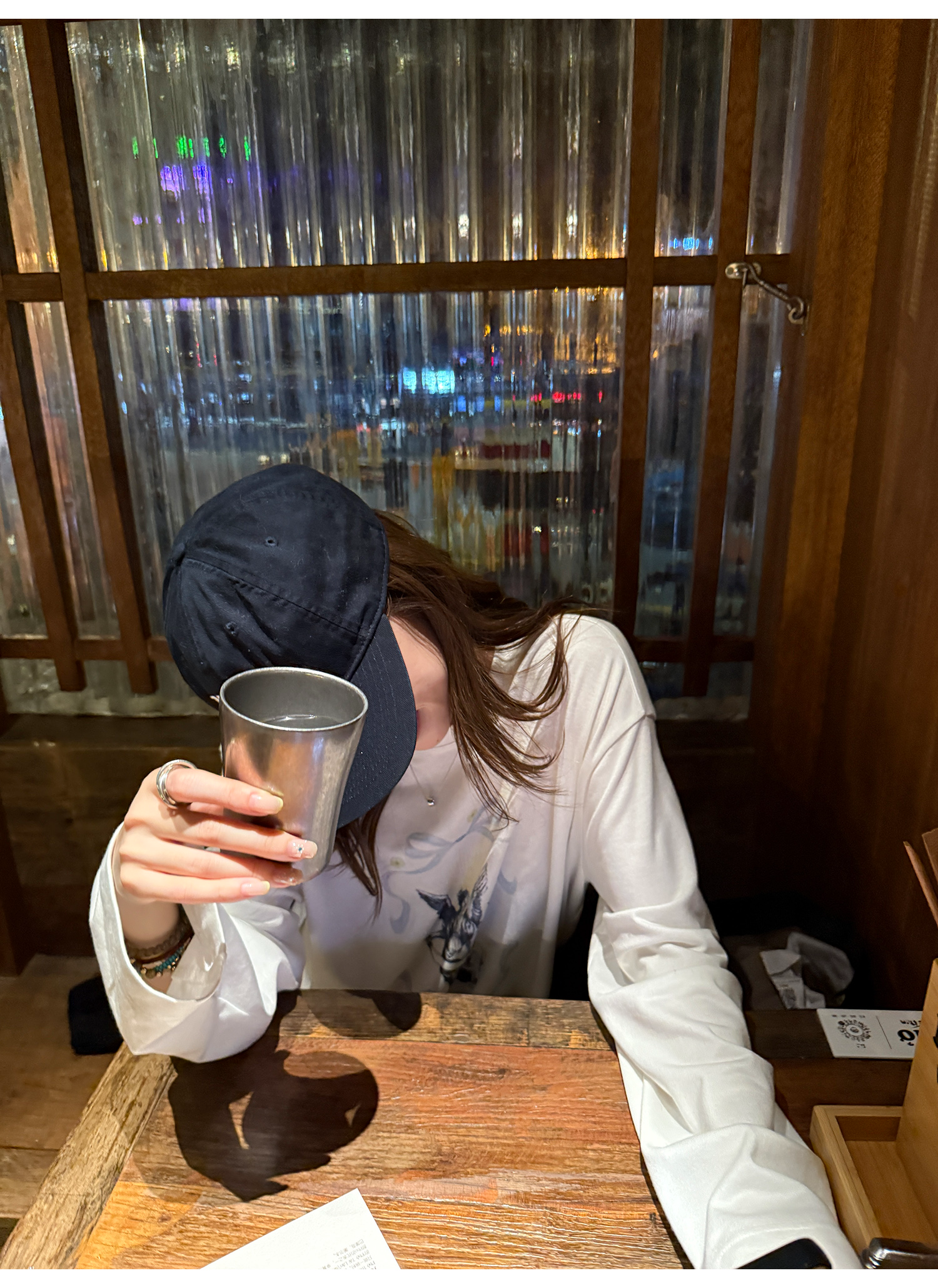 LelyMooch ゆったり長袖プリントT  LEM223